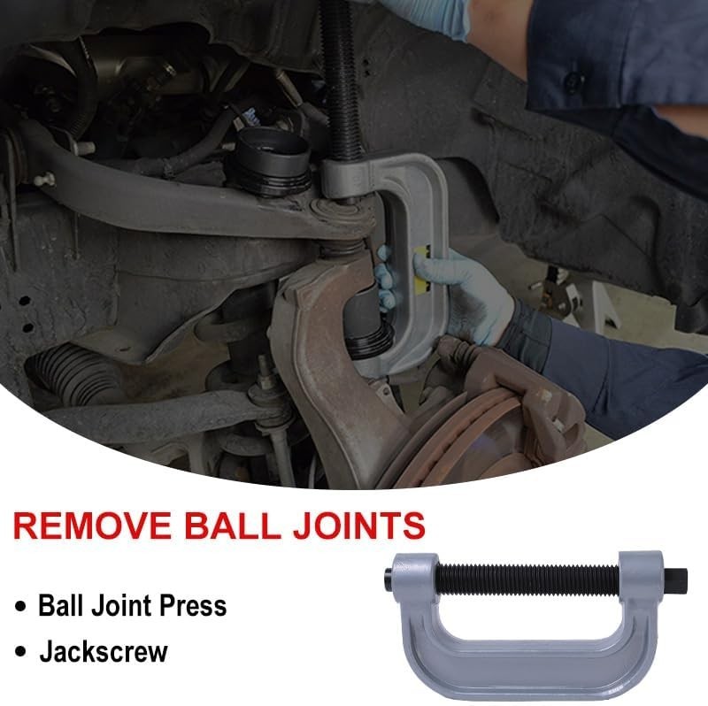 Universal 10PC Ball Joint Removal Tool Kit for Light Trucks & Cars – Durable