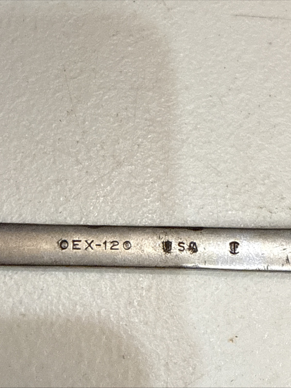 Snap-on Tools SAE 3/8” Combination Wrench 12 Point OEX120 USA