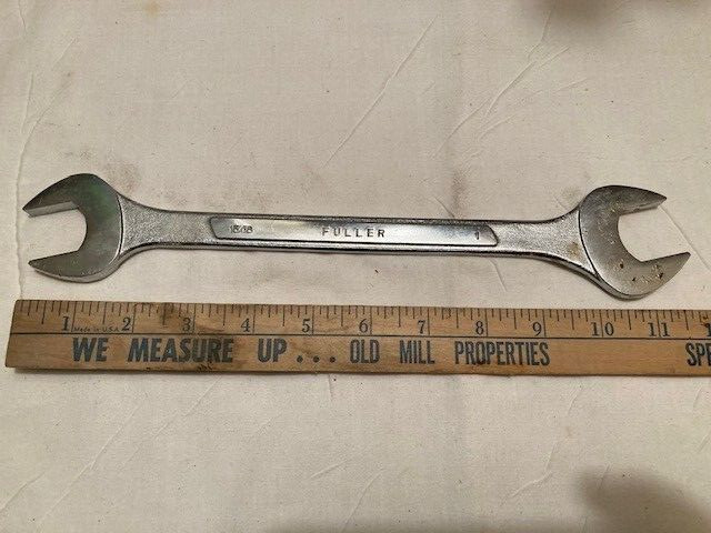 JAPANESE QUALITY – FULLER TOOL JUMBO 1″ X 15/16″ OPEN END WRENCH – FREE SHIP
