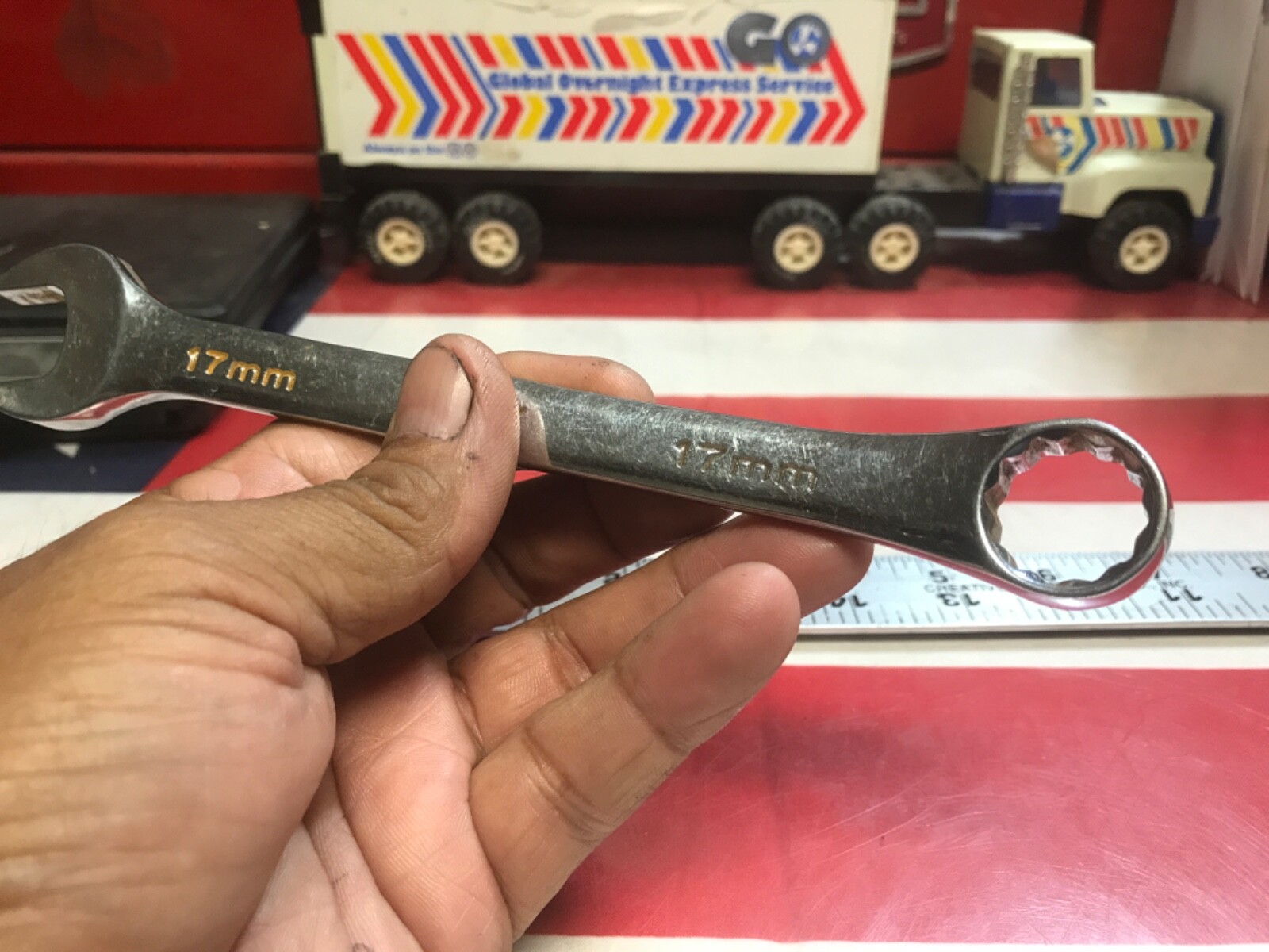 SK tools wrench 17mm 88317 USA 🇺🇸 NICE 👍 1B1B