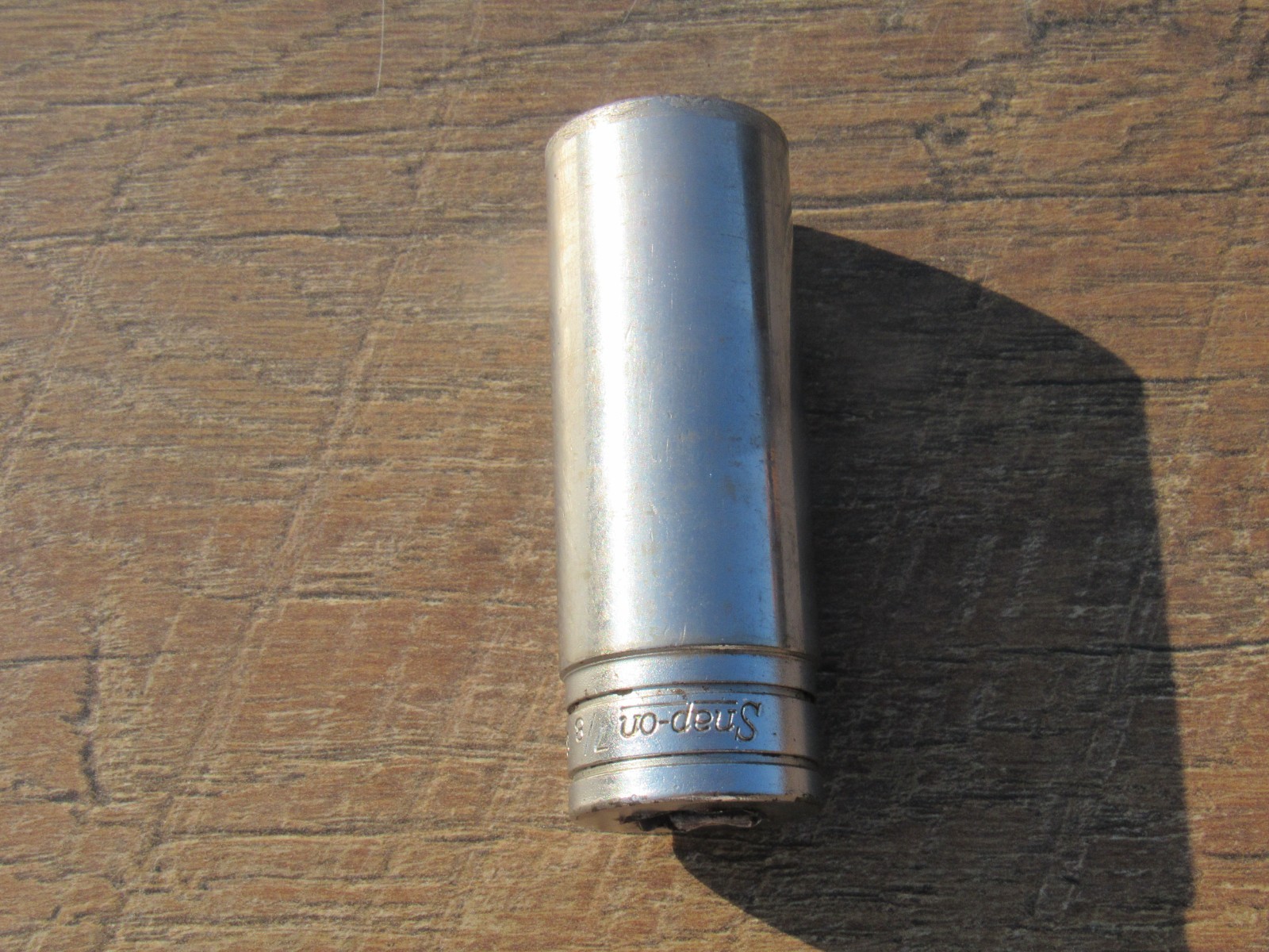 SNAP ON 7/8″ S281 1/2″ DRIVE SAE 12 POINT DEEP CHROME SOCKET UNDERLINE S 281 7/8