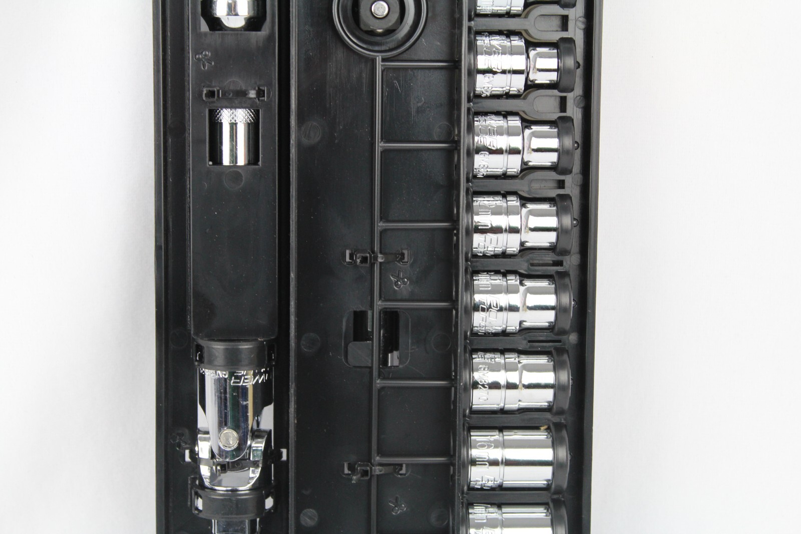 Power Torque rachet and socket set, 15 pc, Metric sockets, 1/2″ Drive Mdl GM4251
