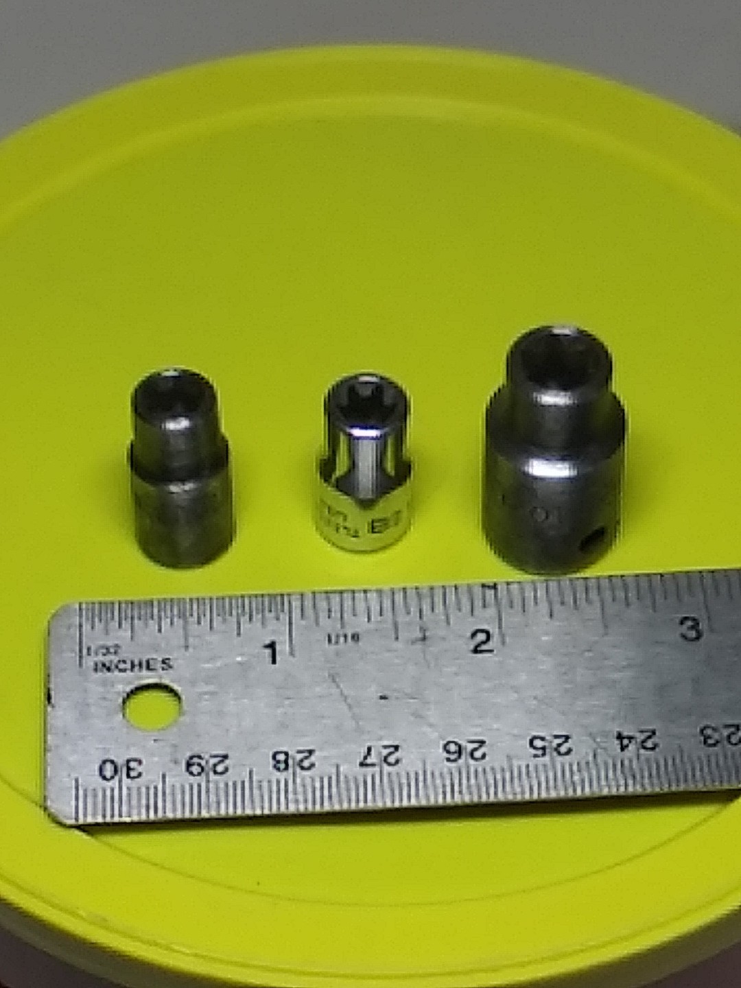 Mac/snap-on tools Inverted/reverse torx 3pc Mixed lot used