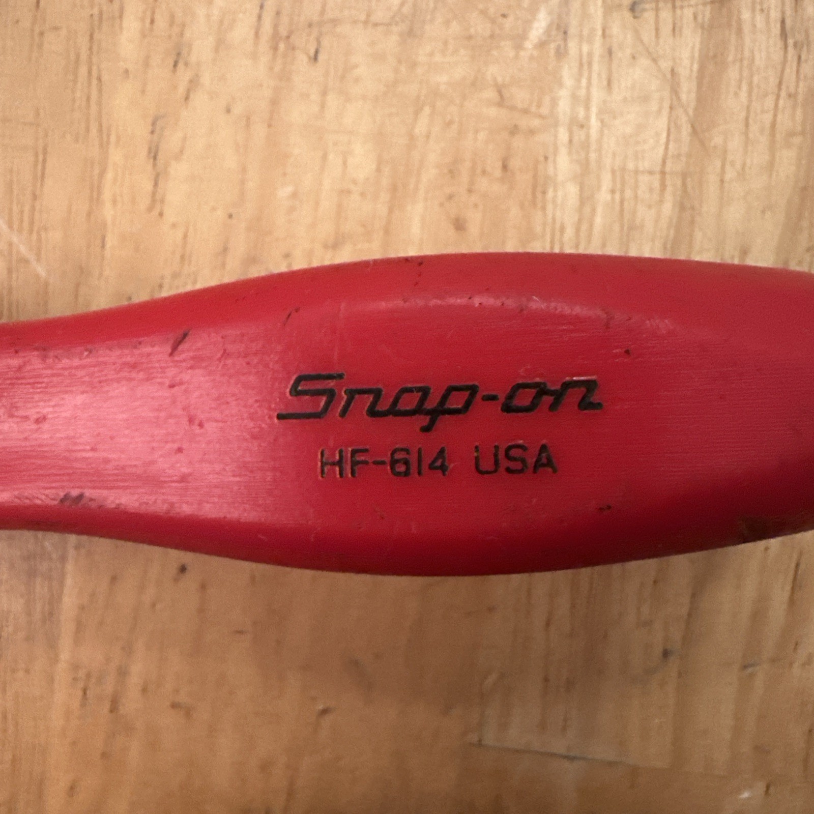 5 Snap-On Hard Handles (2) HF-616 HF-615 HF-614 HF-611. USA Handle, Mixed Files