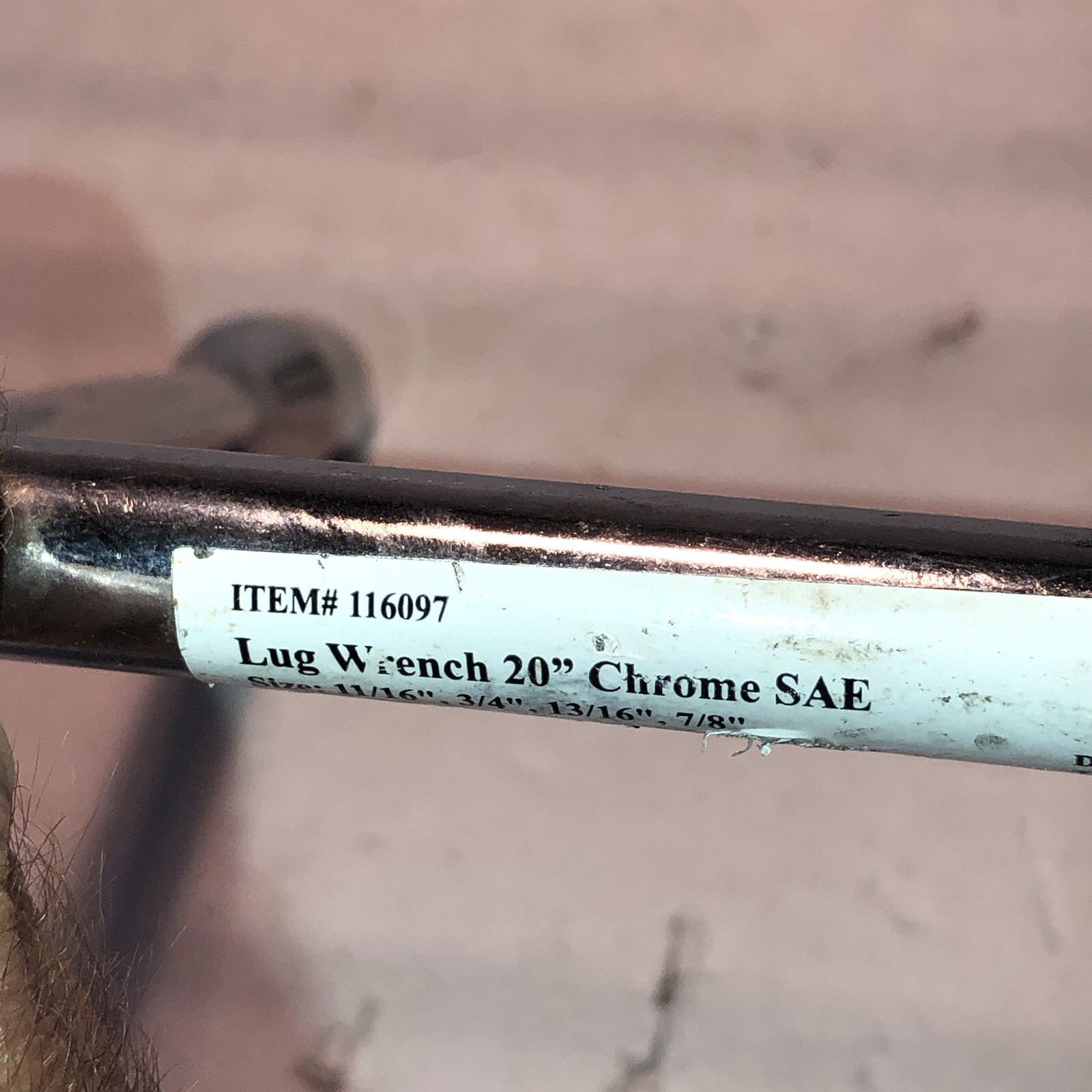Tractor Supply Company Chrome 4 Way 1316» 34» 78» 1116»