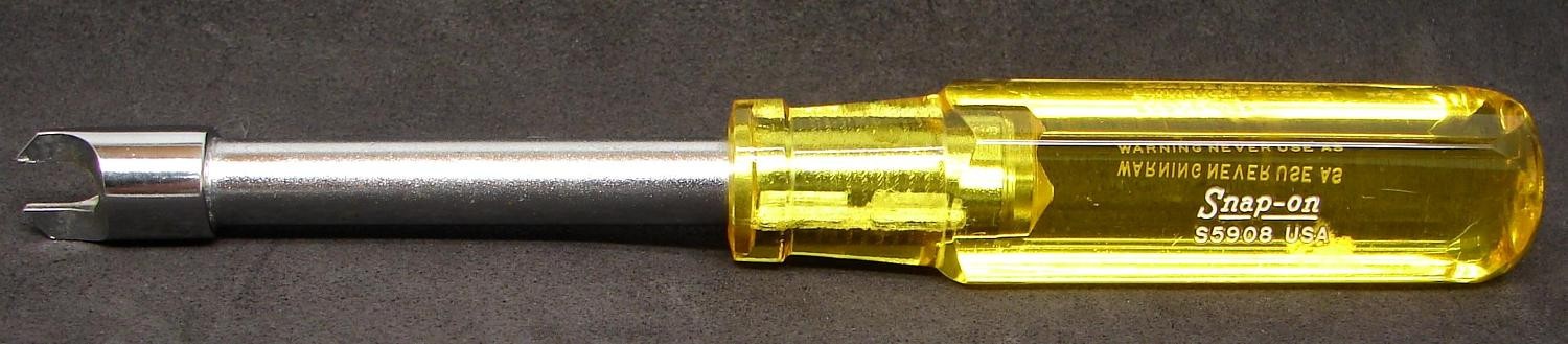 Vintage SNAP-ON S5908 Specialty Tool DASH NUT Escutcheon SCREWDRIVER Porsche VW