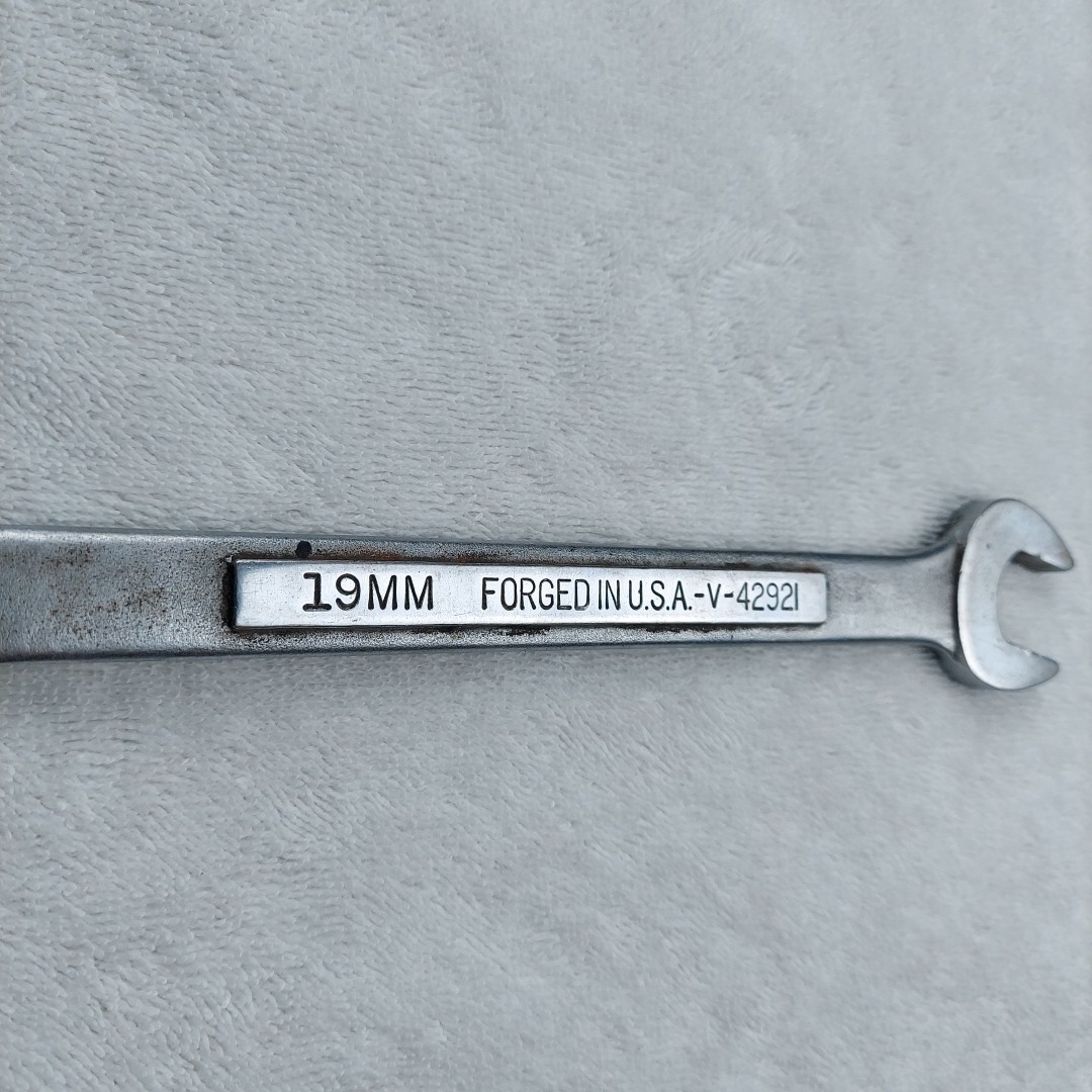 Craftsman 19mm 12 Point Combination Wrench USA V 42921