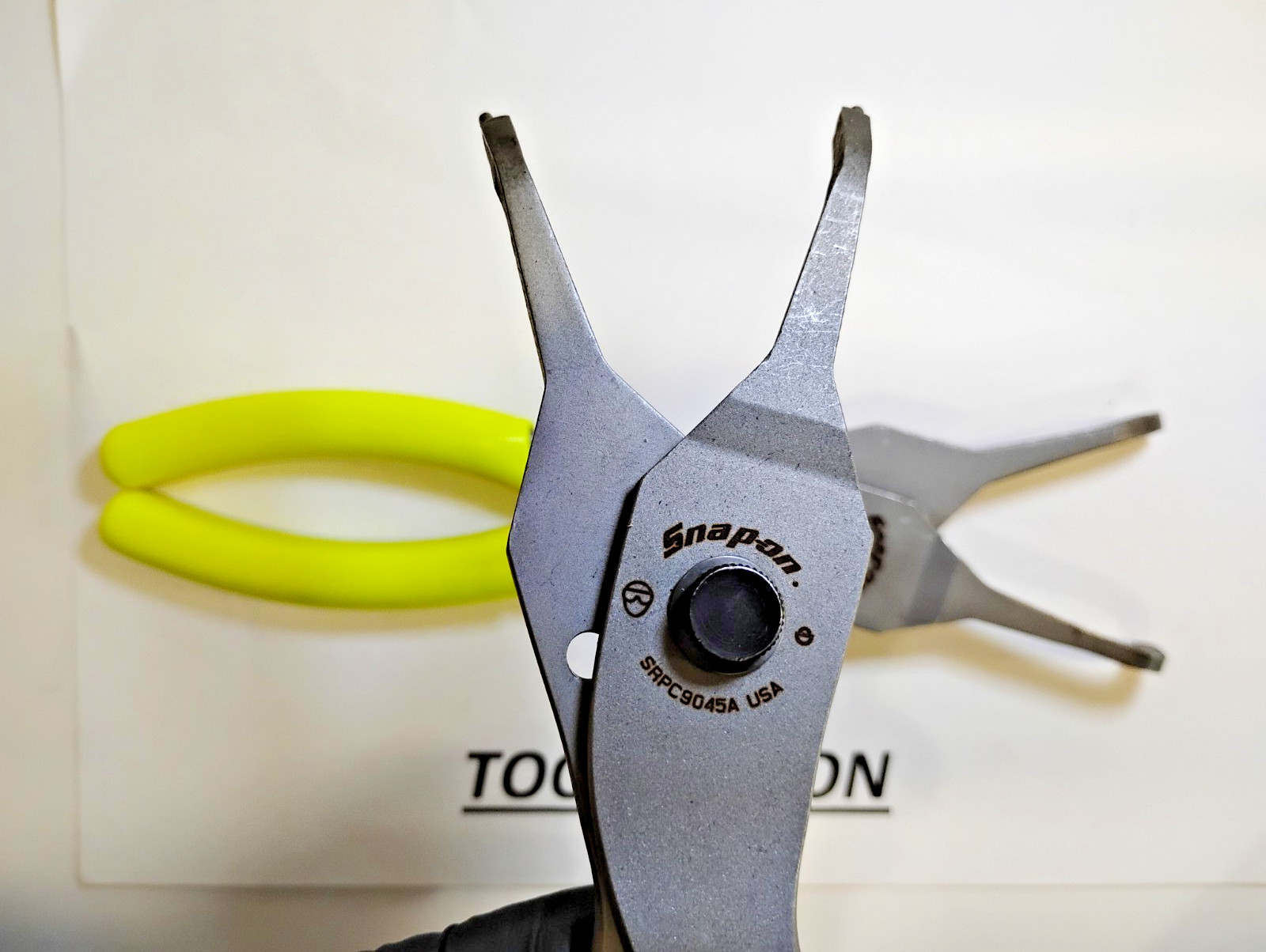 Snap-On Tools USA NEW 2pc Custom Snap Ring Plier Set SRPC9045AHV SRPC9090AHV