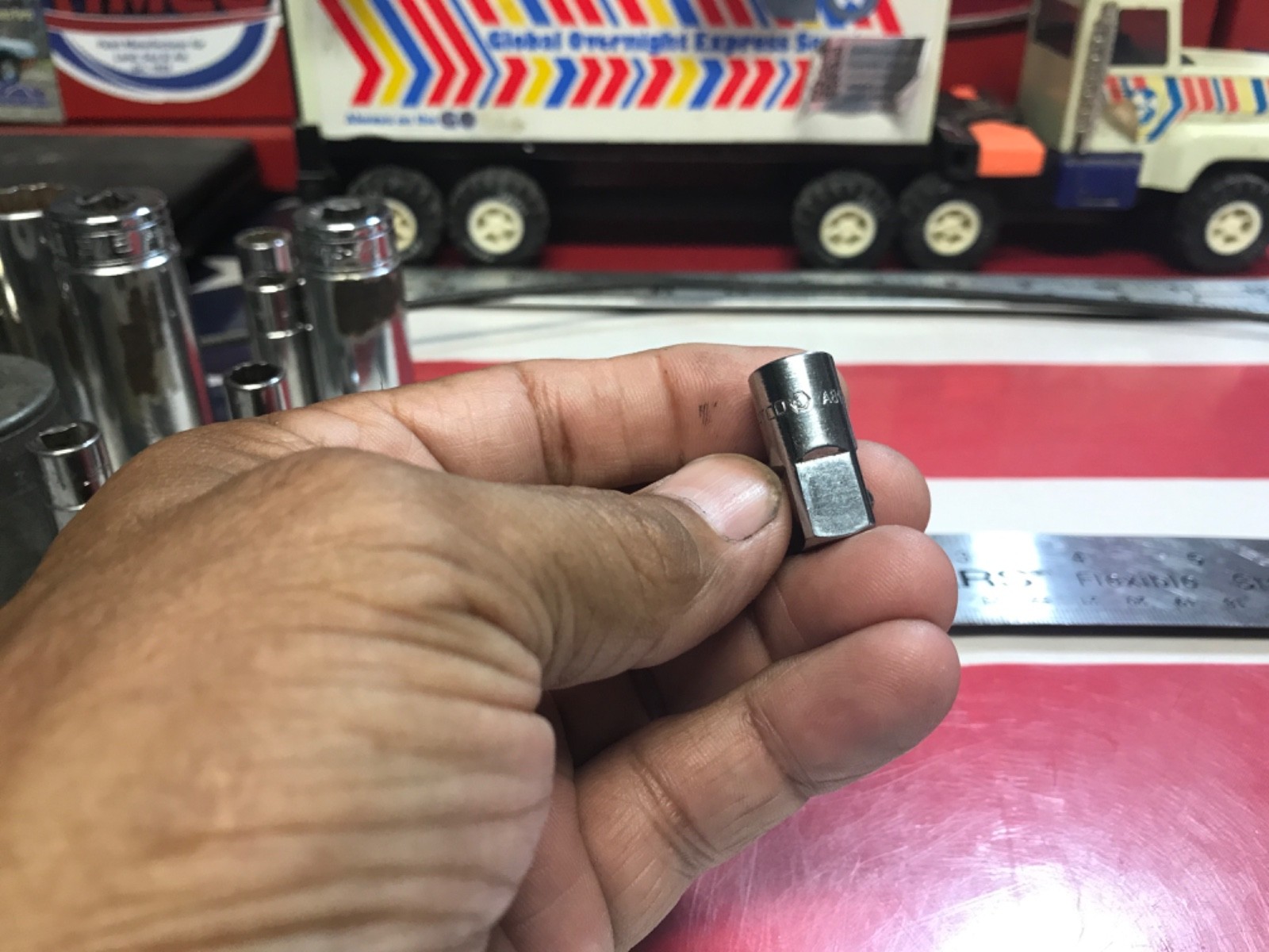 Matco tools adapter 1/4” in 3/8” out NICE 👍 AB12B USA 🇺🇸 1212