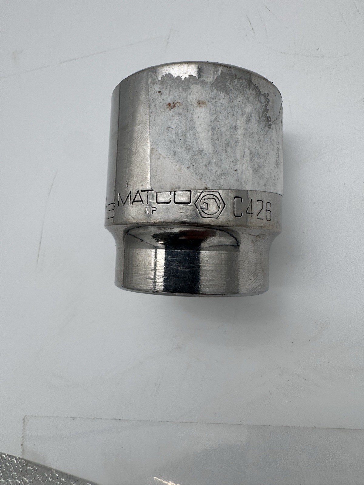 Lot of 4 Matco Tools SAE 6 Point Chrome Sockets 15/16 1-1/4 1-7/16 1-9/16 USA