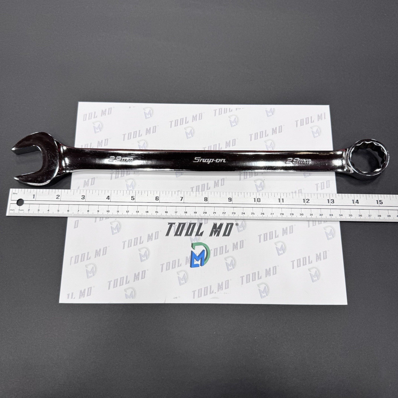 Snap-on Tools USA NEW 29mm Metric Flank Drive Chrome Combination Wrench OEXM290B