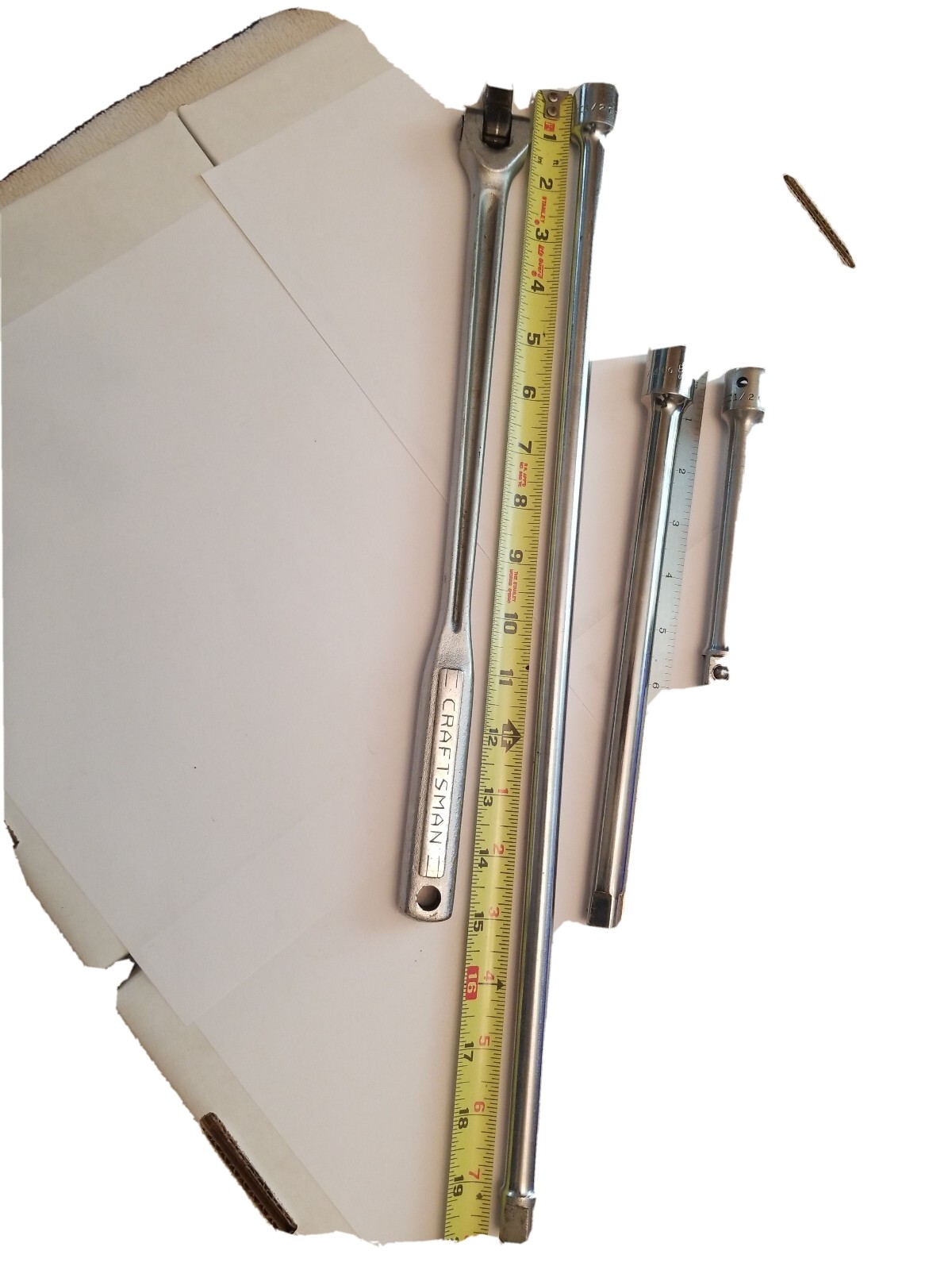 Craftsman 1/2″ Drive 6″, 20″ and Industrial 1/2″ Dr. Ratchet 15″, Bonney 1/2″…
