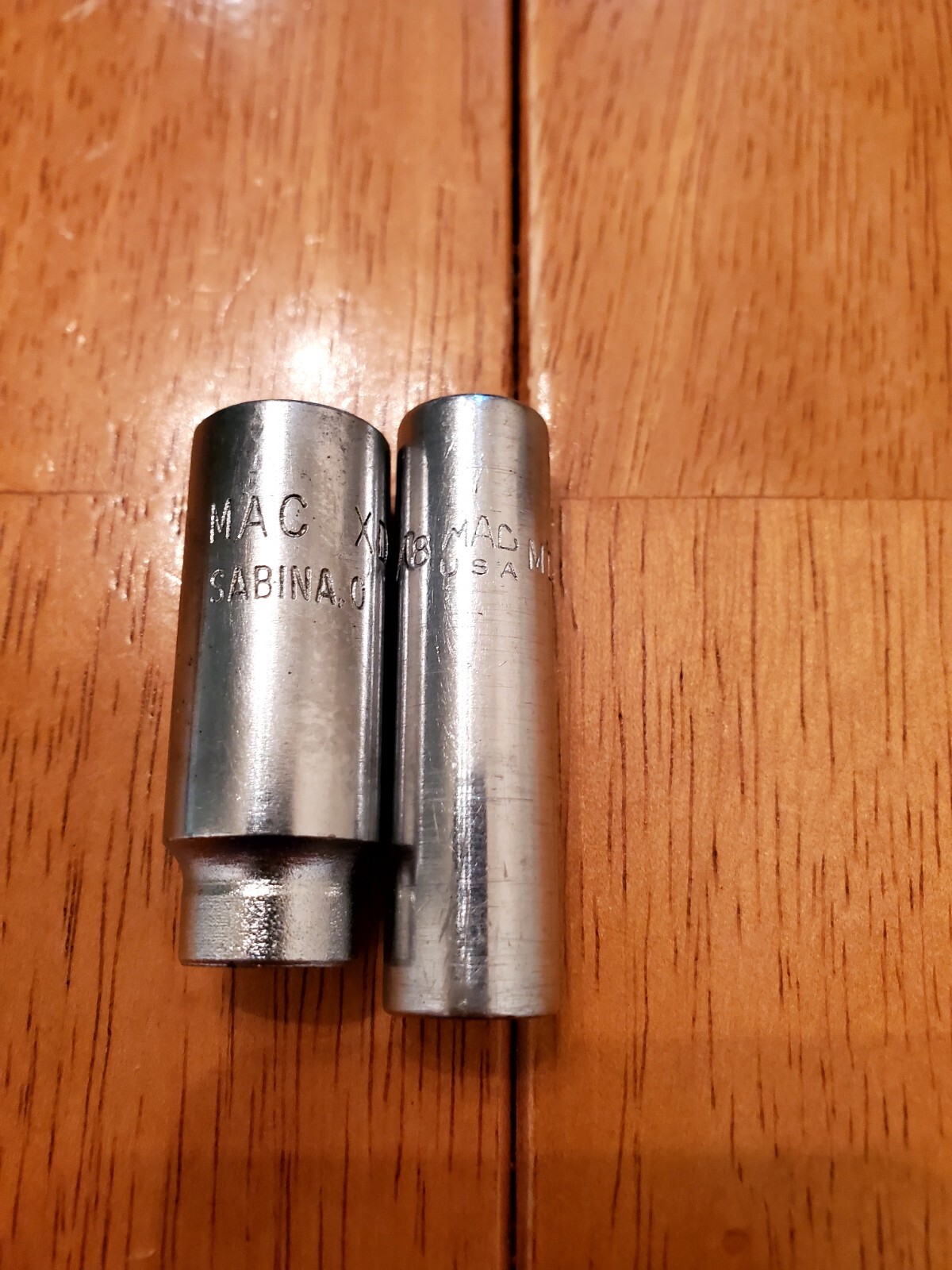 Mac Tools 1/4 3/8 Drive 3/8 6PT Deep Sockets Lot Of 2
