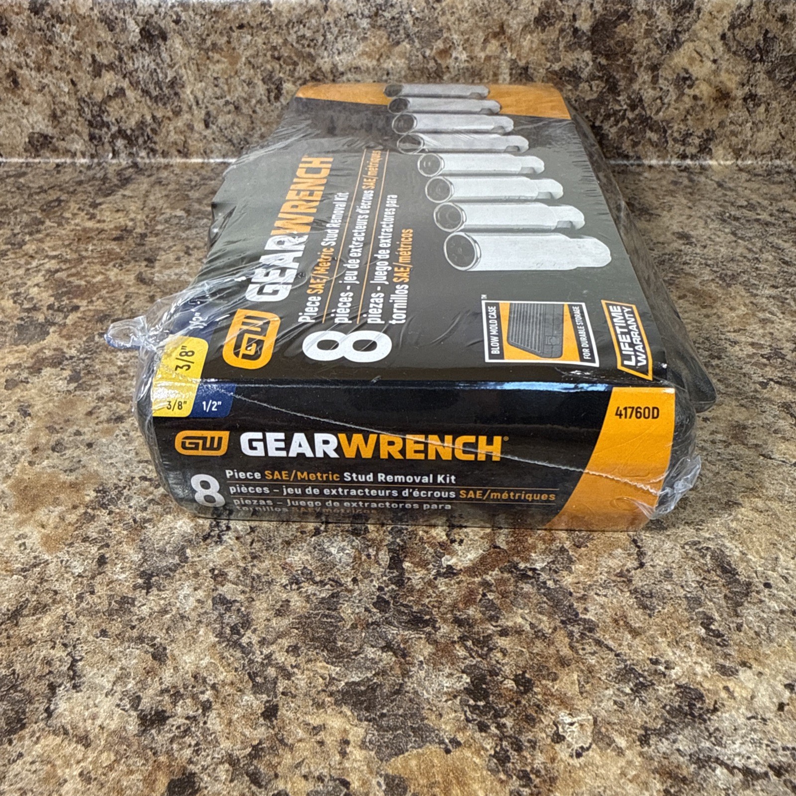 Gearwrench 8pc SAE & Metric Stud Removal Set 41760D NEW IN PACKAGE