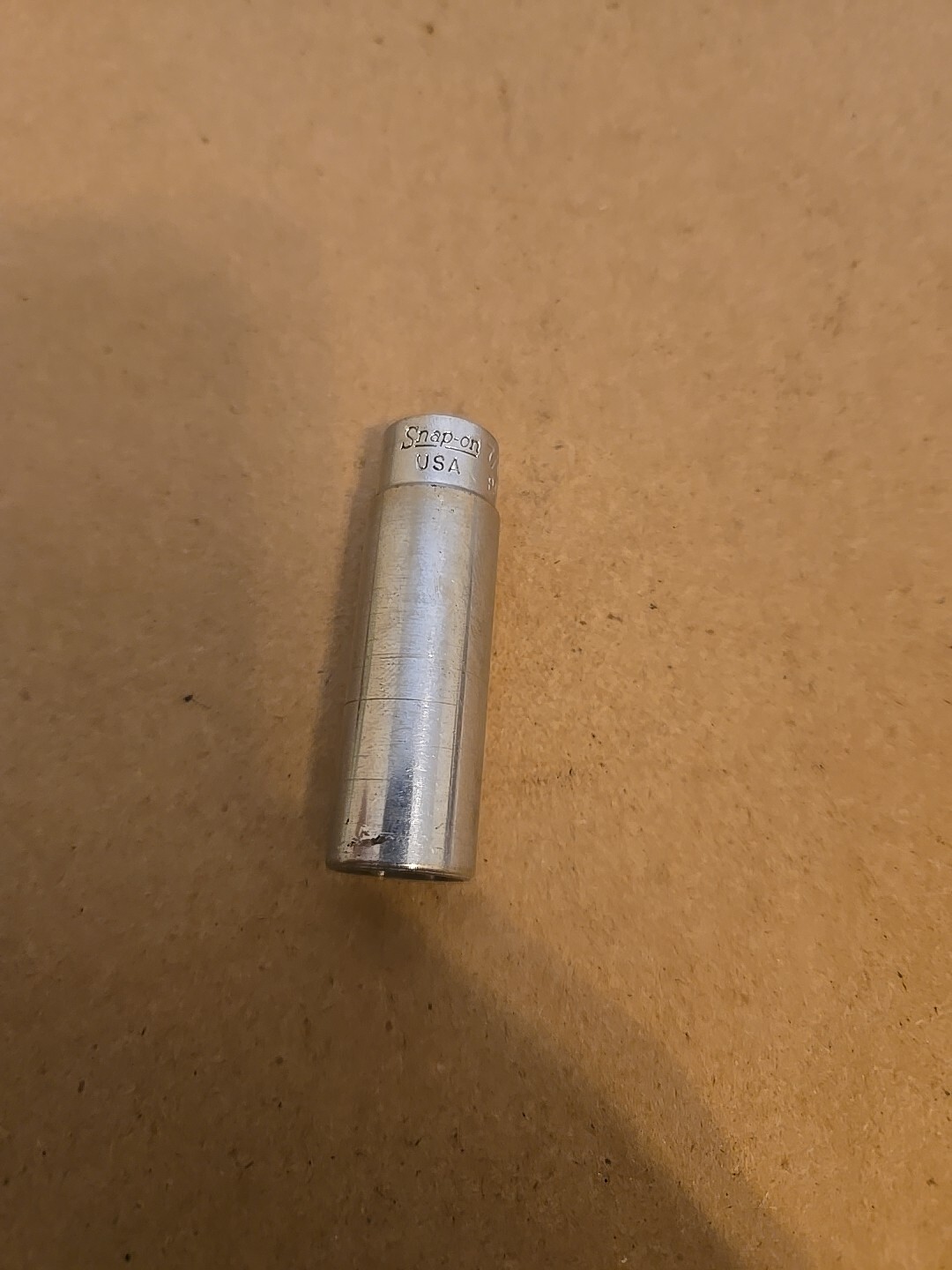 Snap On 1/4″ Drive 7/16″ 6PT Deep Chrome Socket STM14
