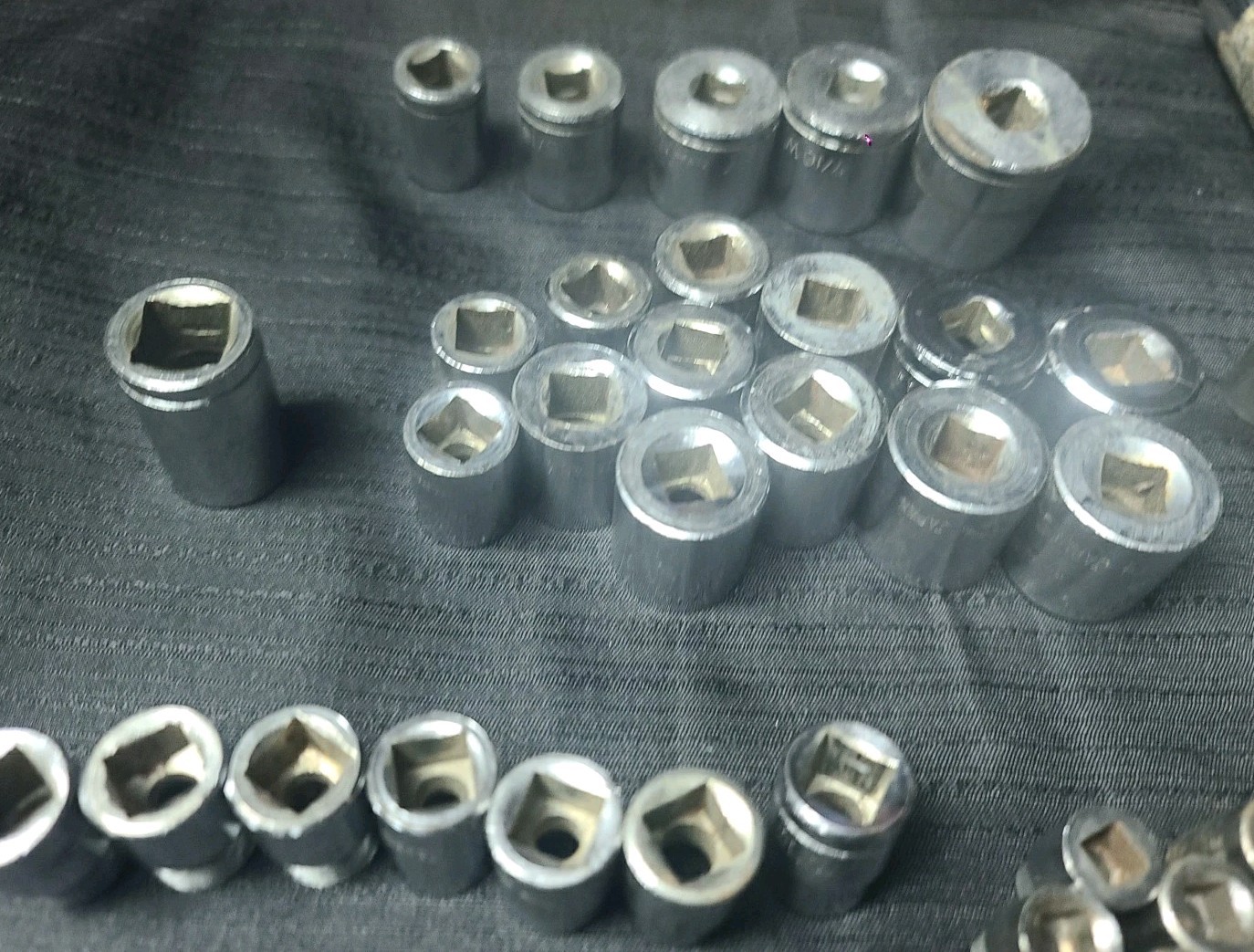 Assorted Socket Set/Mixed Bundle Lot Metric/SAE, Unbranded Japan