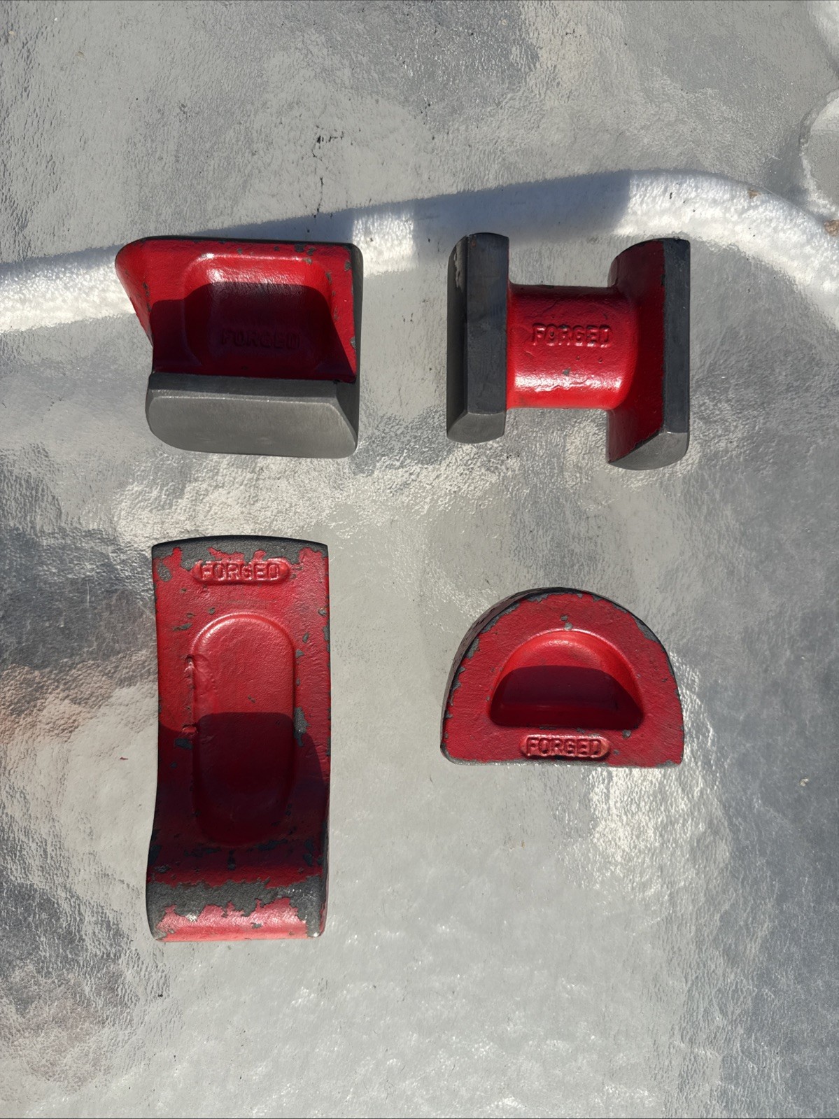 Forged Automotive Body General Purpose Dollies Set Of 4