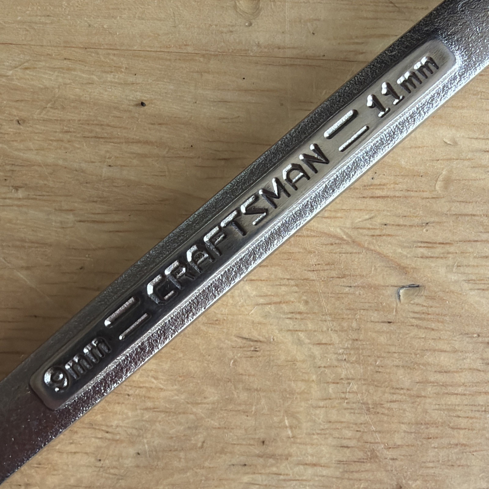 Craftsman 9mm x 11mm Double Flare Nut Line Wrench VV Series 44175 USA READ!