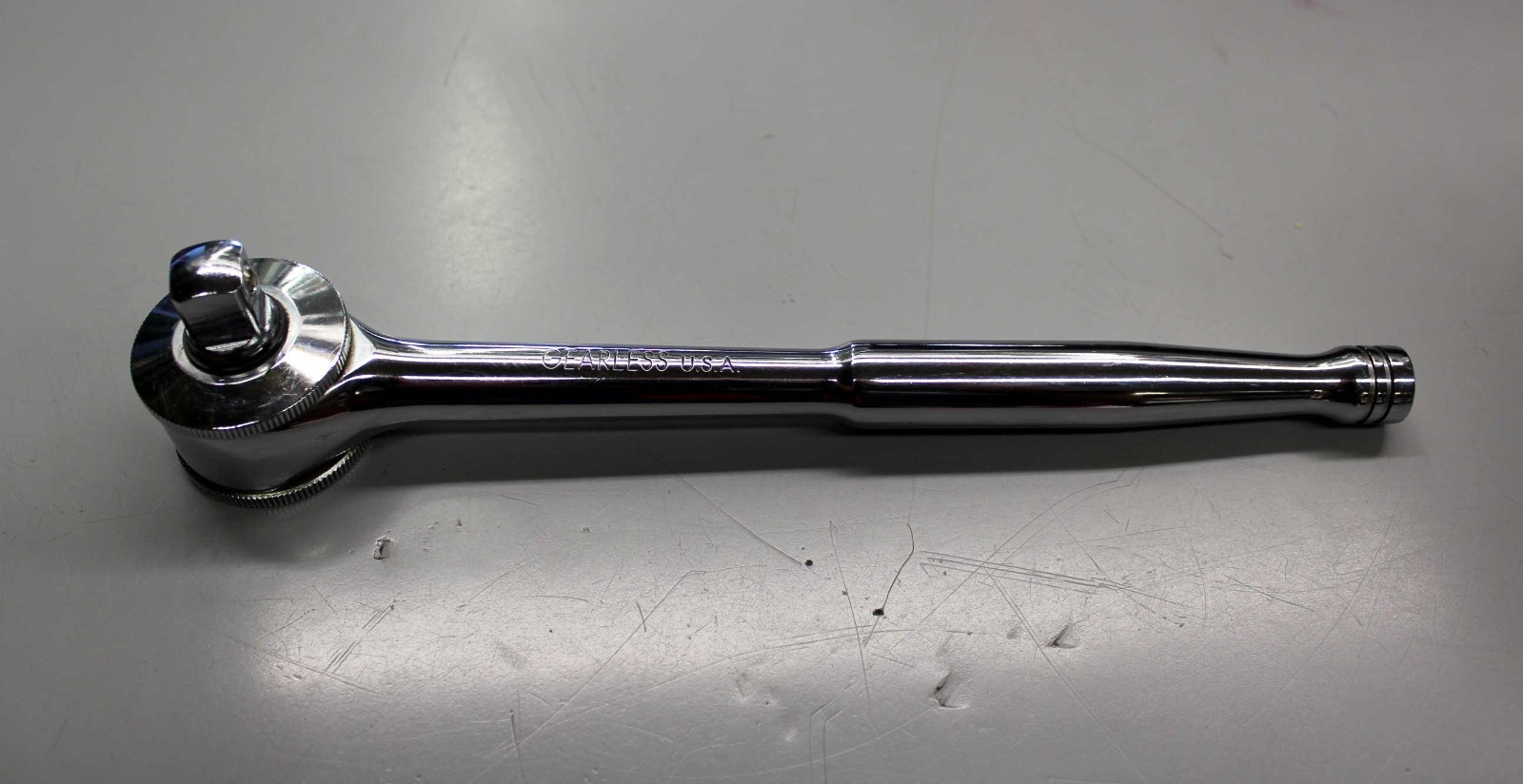 🔴🔴🔴 Collins Industries 1/2″ Drive Gearless Stepless Ratchet Made in USA 🔴🔴