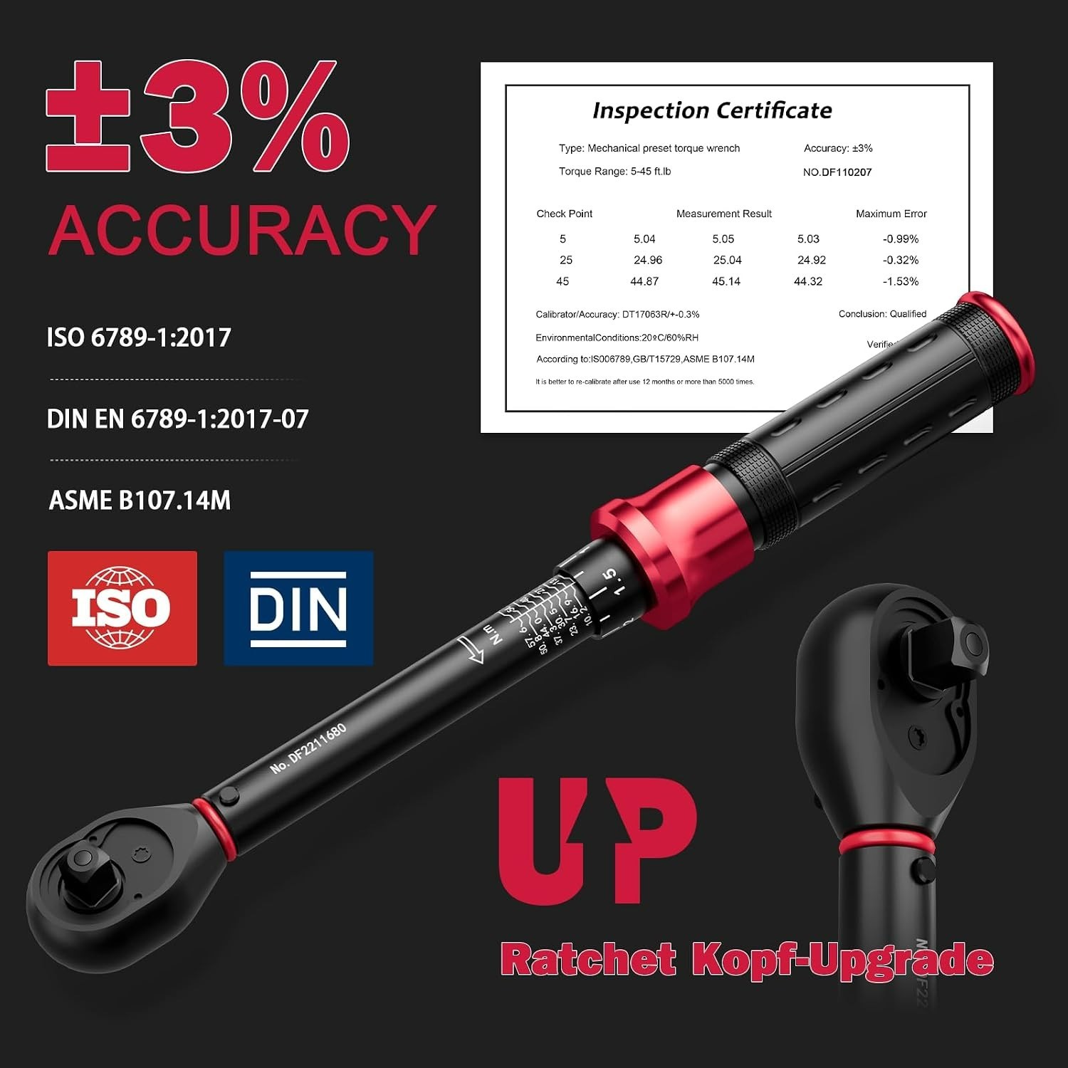 Magnetic Swivel Spark Plug & Torque Wrench Kit for Efficient Vehicle Maintenance