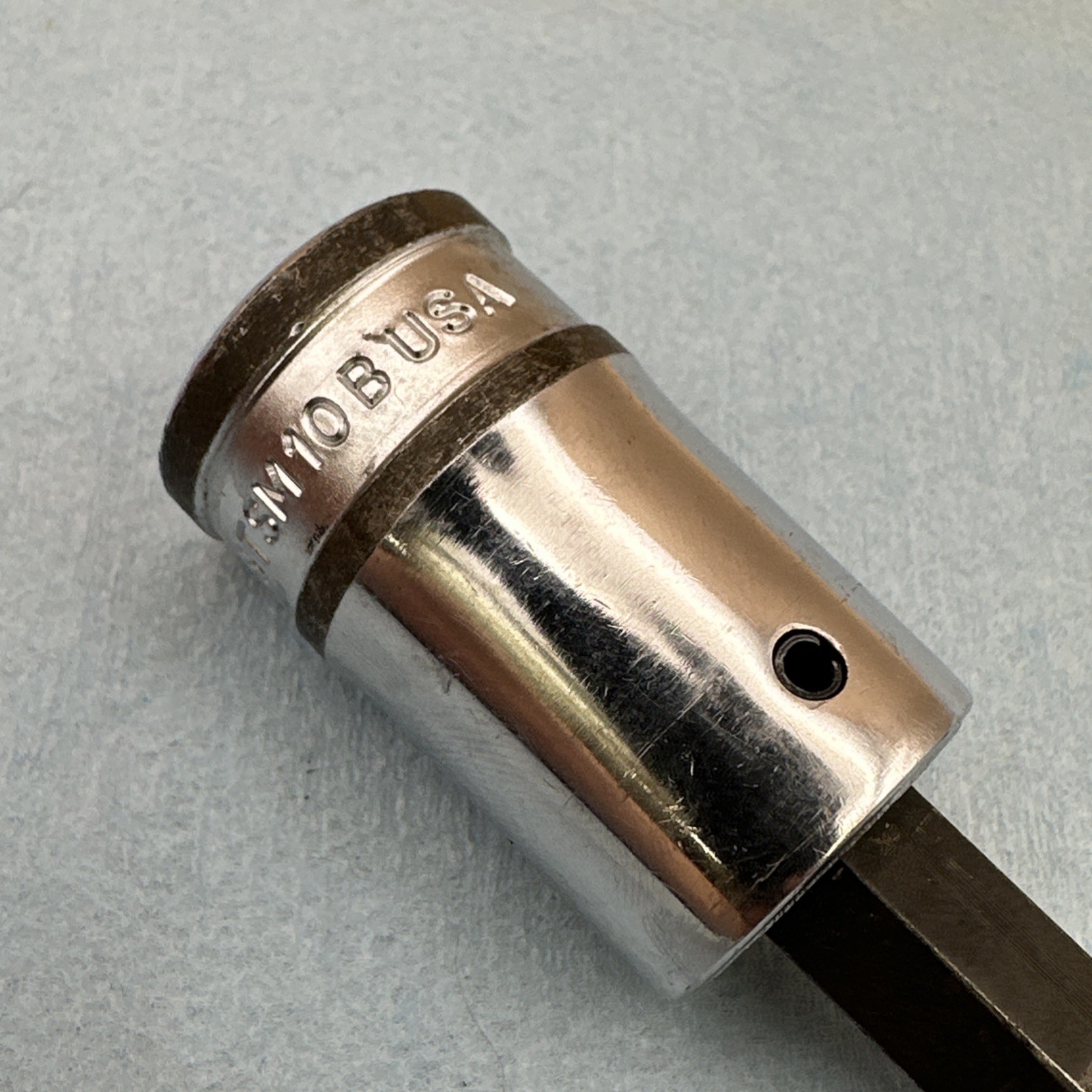 Snap On STSM10B, 1/2″ Drive 10mm Metric Triple Square Socket Driver USA Made