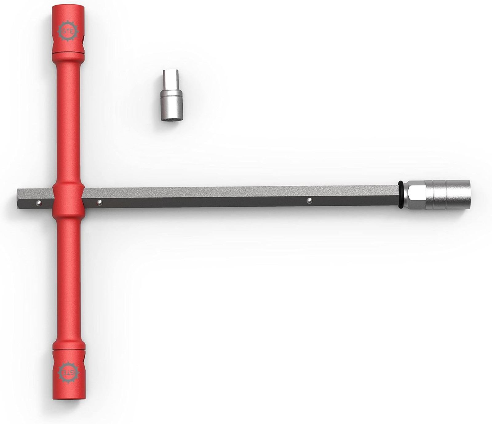 Universal Lug Wrench Set 26 Inch Compact Tire Iron with Extra Torque, Standard
