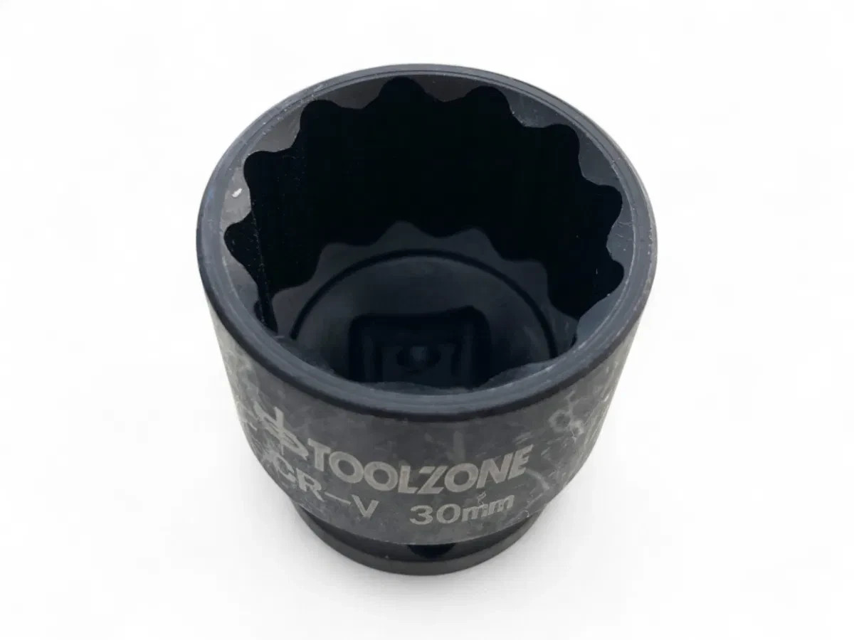Shallow Impact Socket Set 24mm 30mm 32mm 1/2″ Drive CR‑V Bi‑Hex Elite 3pc Set