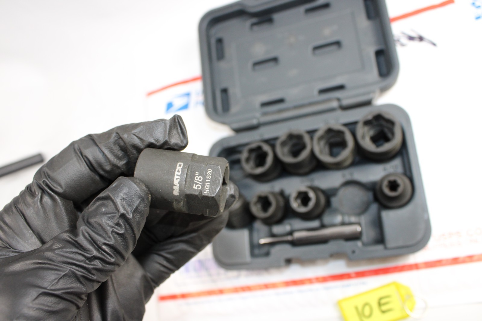 Matco Tools HG11M 1/2″ 10pc Metric Hex Grip Damaged Fastener Impact Socket Set