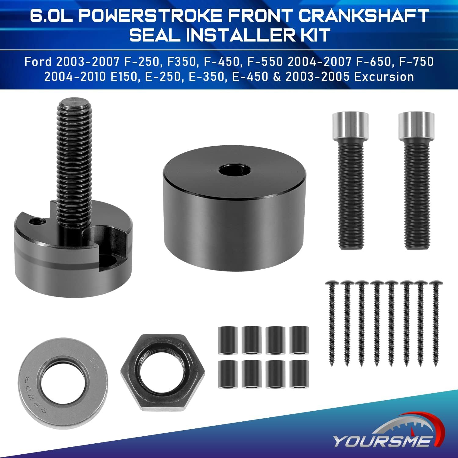 303-761 Crankshaft Front Seal Wear Ring Installer Tool for Ford 6.0L Powerstroke