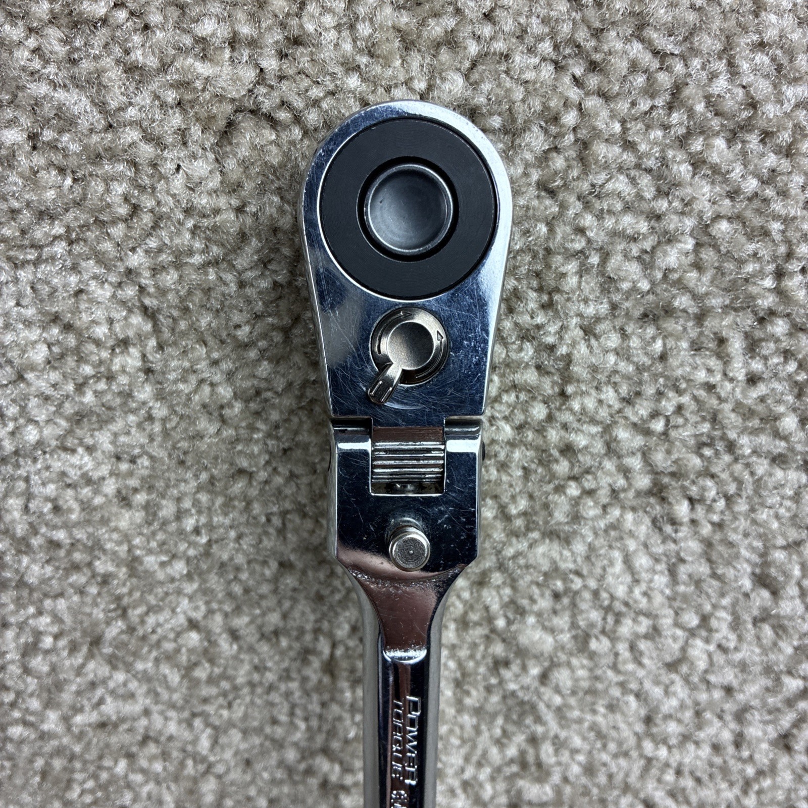 Power Torque GM6179 3/8 Flex Head Ratchet Nice Condition