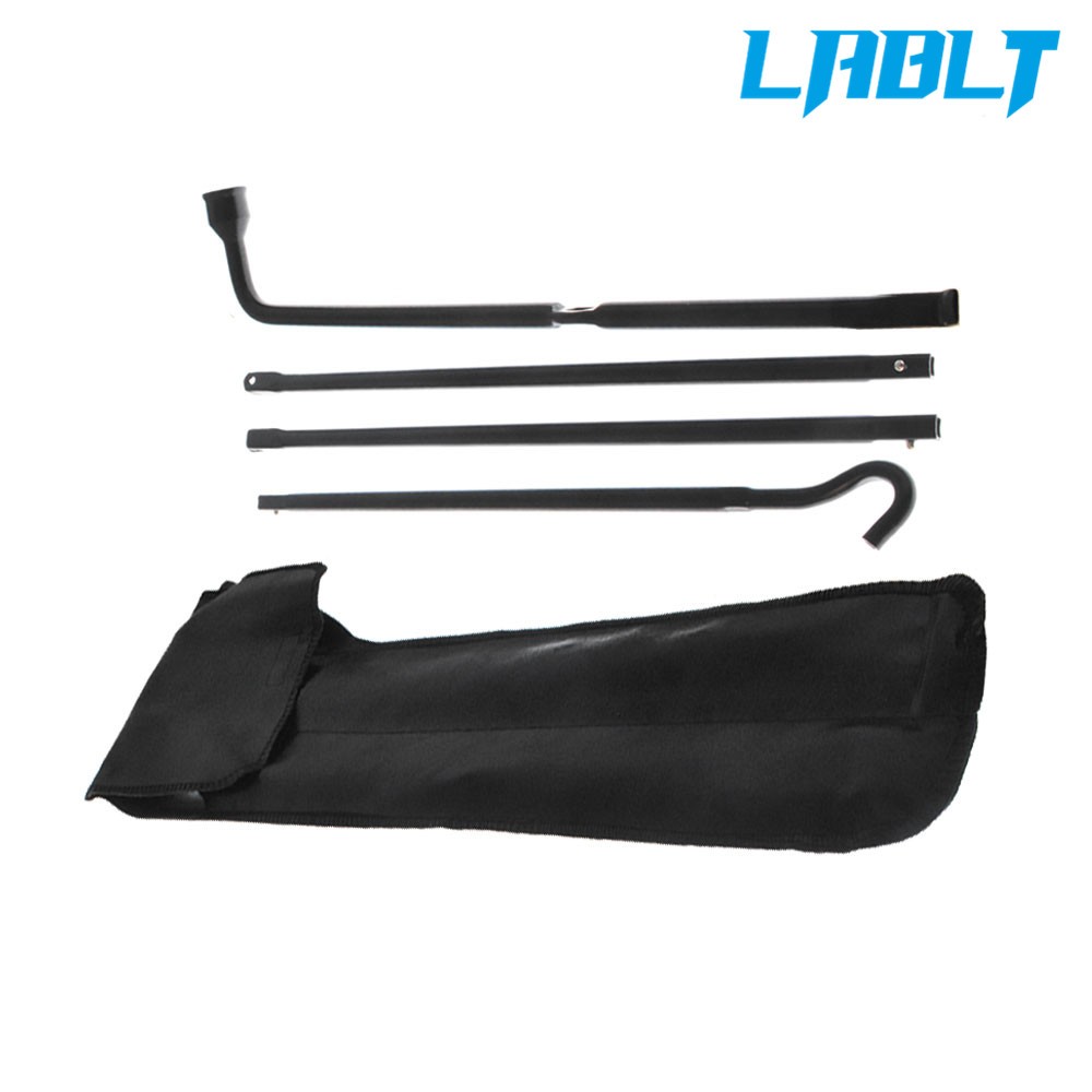 For Ford F-150 04-14 Spare Tire Tool Lug Wrench Extension Iron Tire Jack k w/bag
