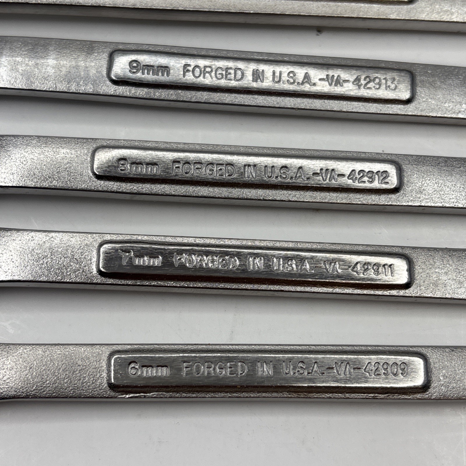 CRAFTSMAN 14 Pc Combination Wrench Lot Metric 12pt V Series USA 6mm-19mm