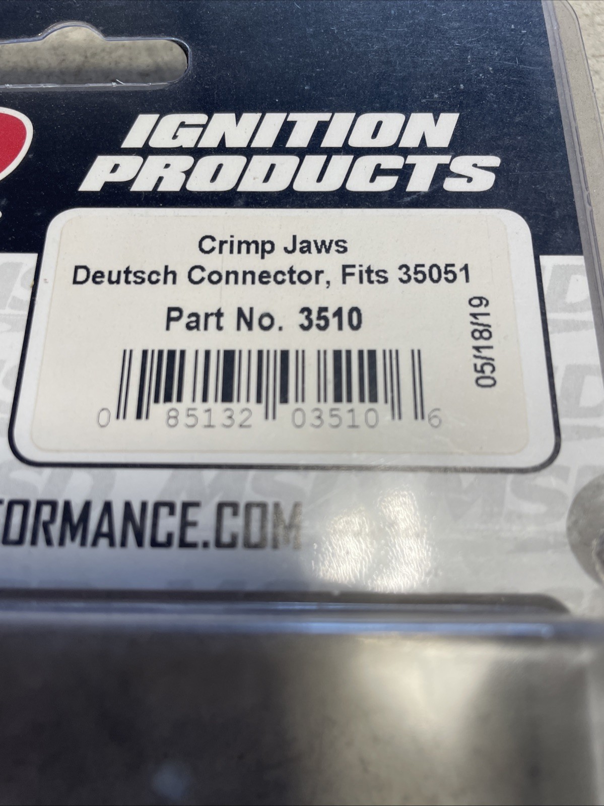 MSD 3510 Deutsch Connector Crimp Jaws, Fits PN 35051