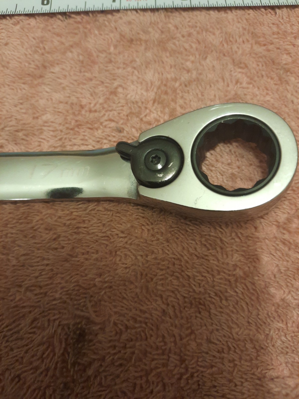 Blue Point By Snap On Tools 17 Mm Combination Ratchet Wrench Reversible