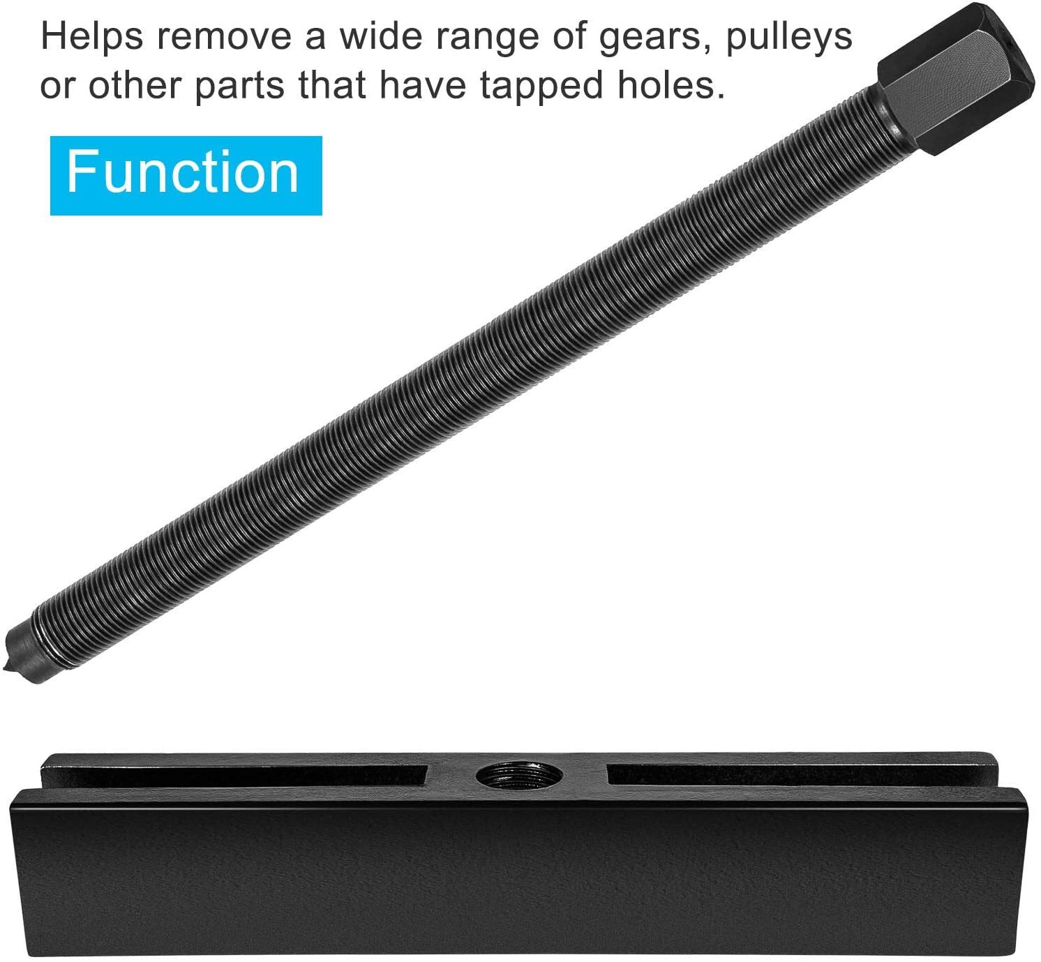 Large Gear and Pulley Puller Alternative to Ford D80L-522-A and 303-D025