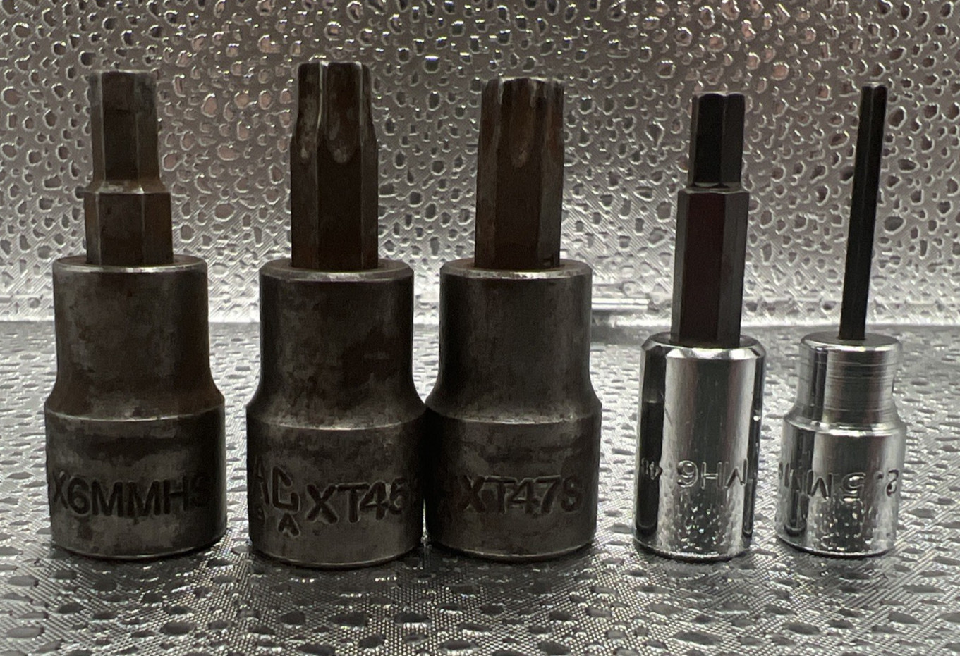 Mixed lot of MAC Tools 26pc Hex Sockets Made USA