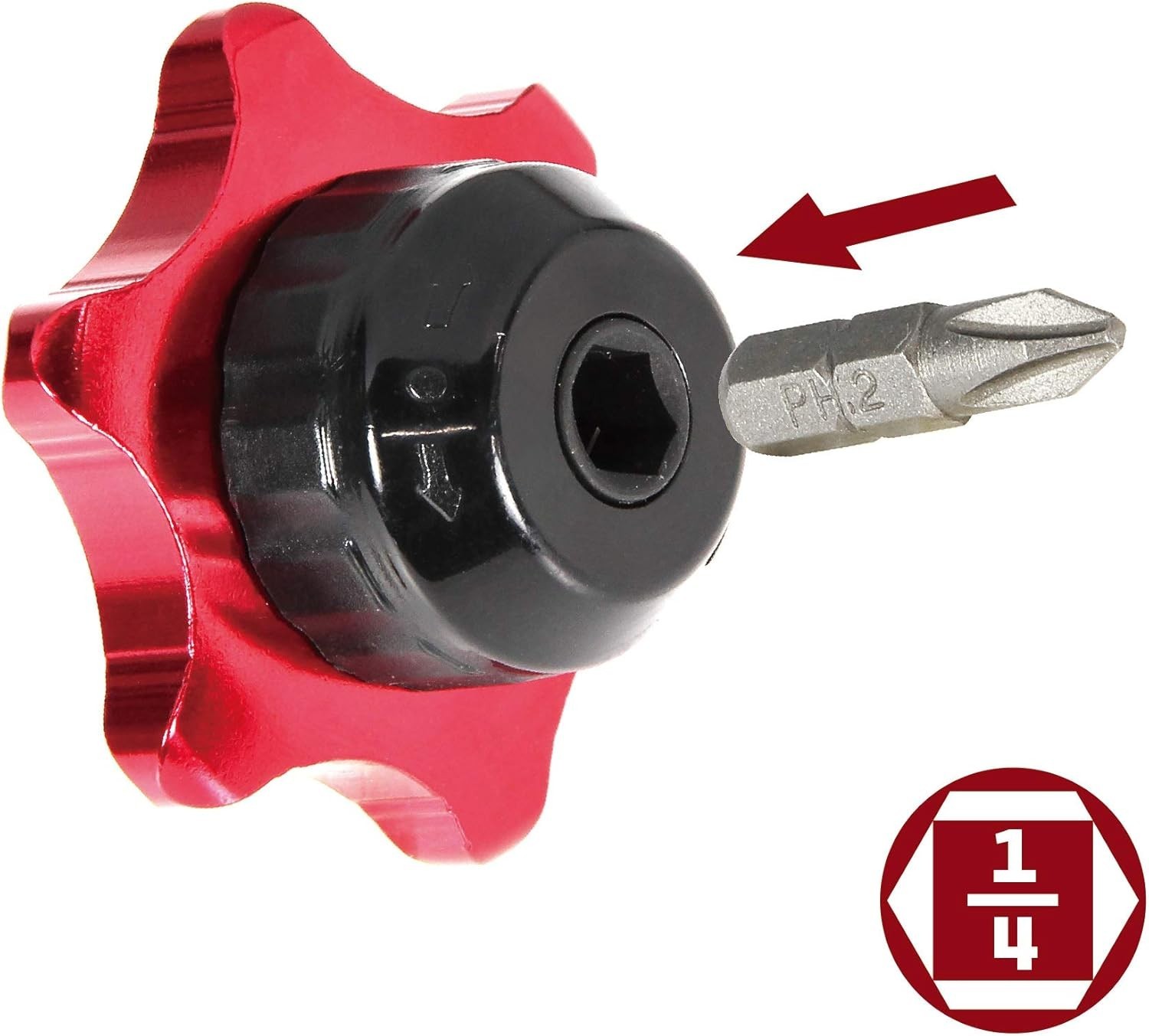 1/4-Inch Drive Finger Ratchet Dual-Sided Compact Lightweight Aluminum Reversible