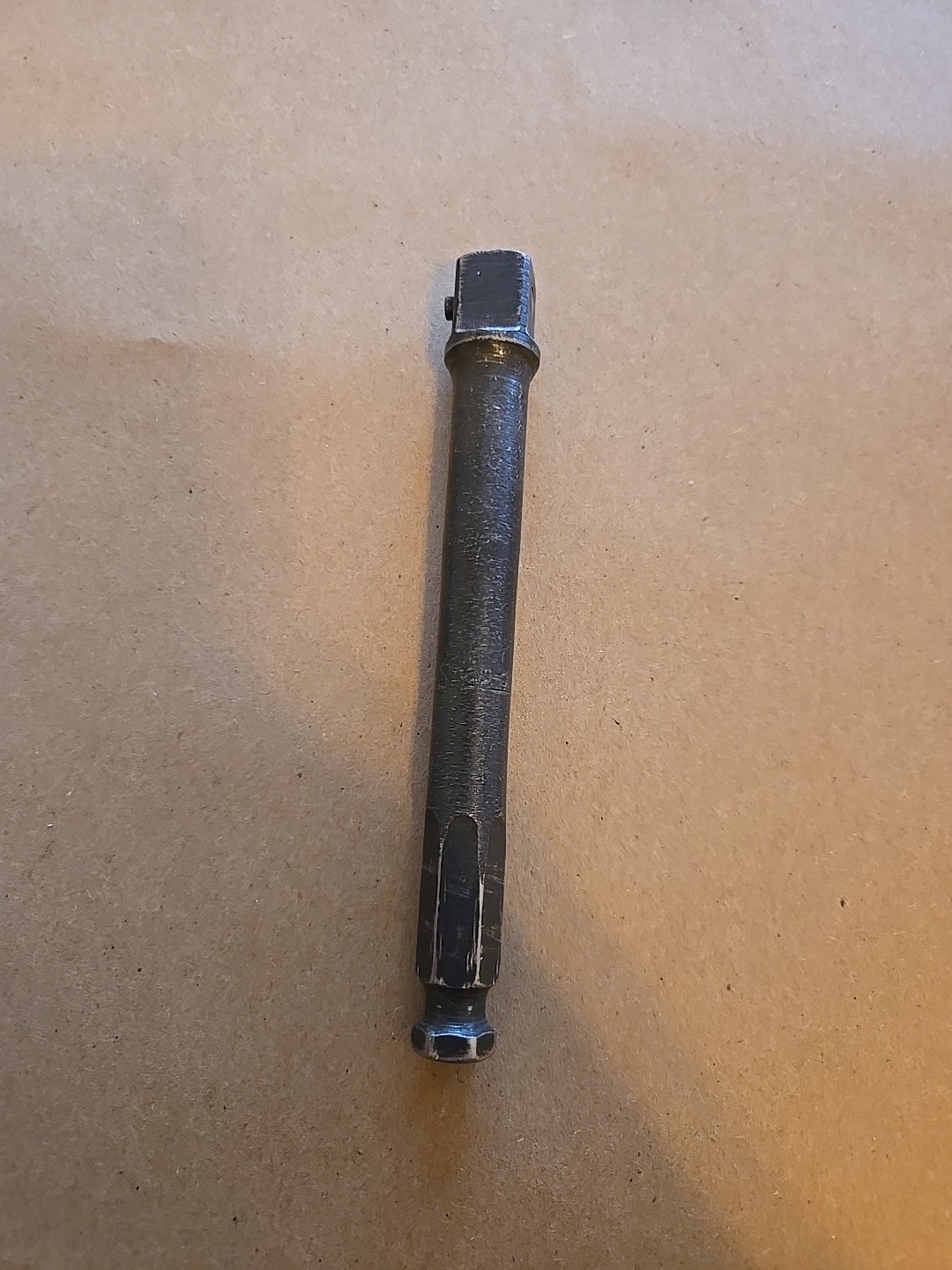 Snap On 7/16″ Hex Drive 1/2″ Drive 5″ Locking Pin Adaptor Extension A3012A