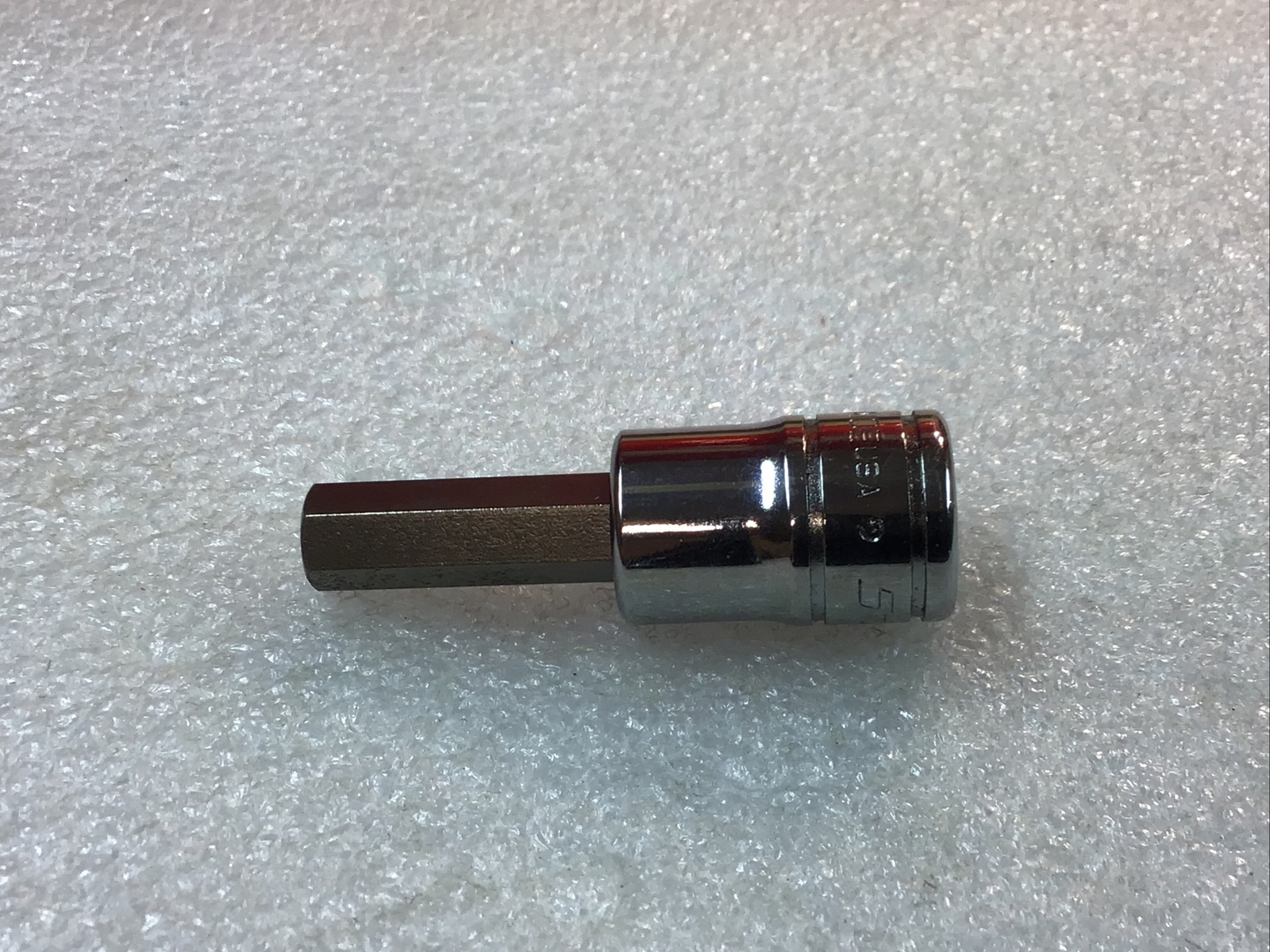 Snap-On Tools#FA10E – USA – 3/8Dr., 5/16″ SAE Hex Bit Chrome Socket Driver-NEW-