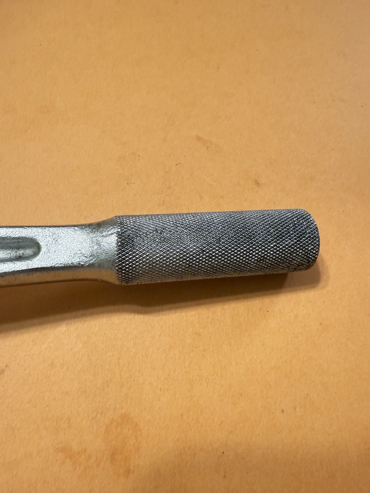Vintage None Better 1/2″ Female Drive Knurled Handle Ratchet S45 Made in USA 10”