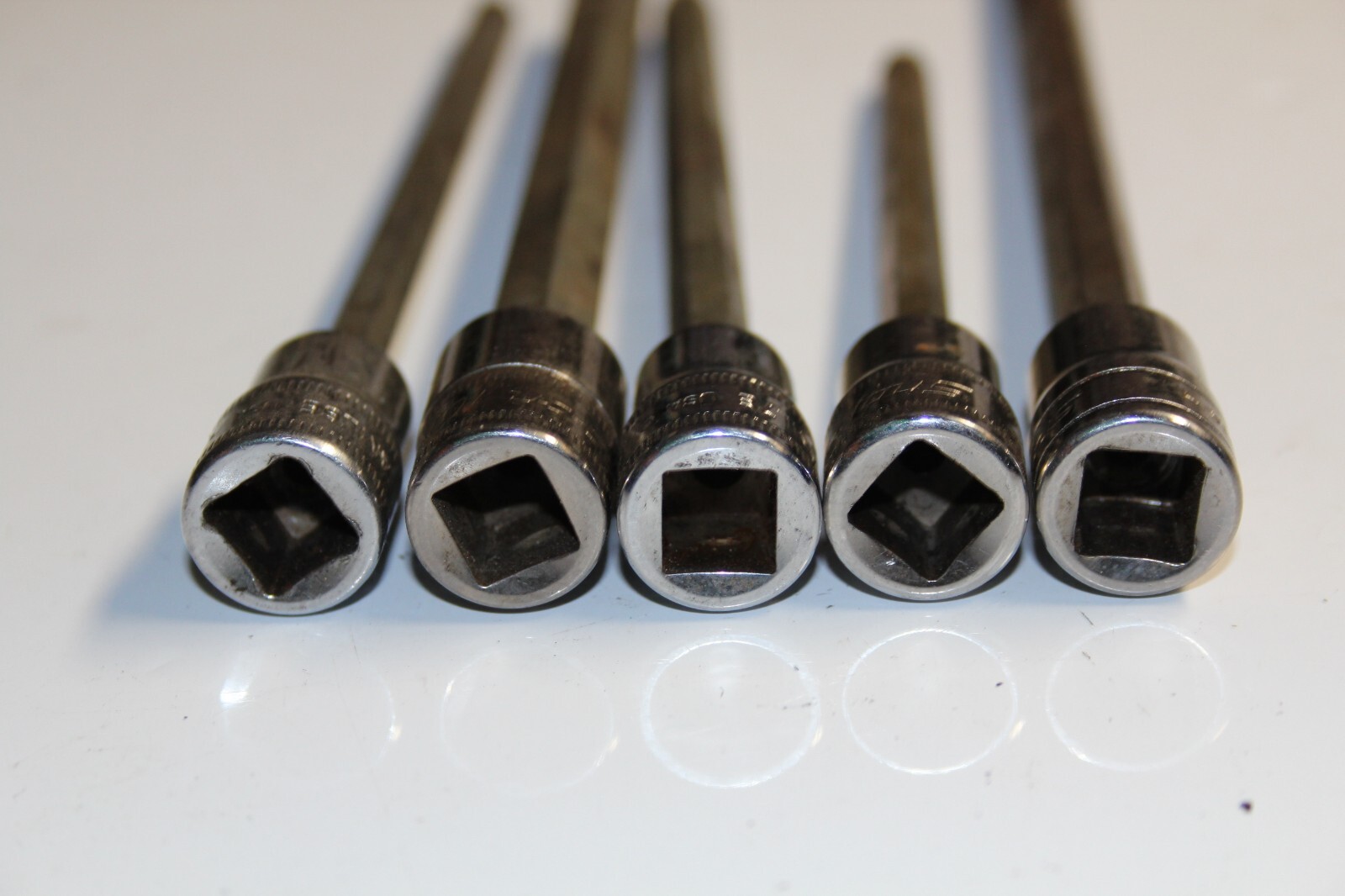 SNAP-ON TOOLS 3/8″ DRIVE EXTRA-LONG TORX, HEX, BALL HEX SOCKET DRIVER LOT USA