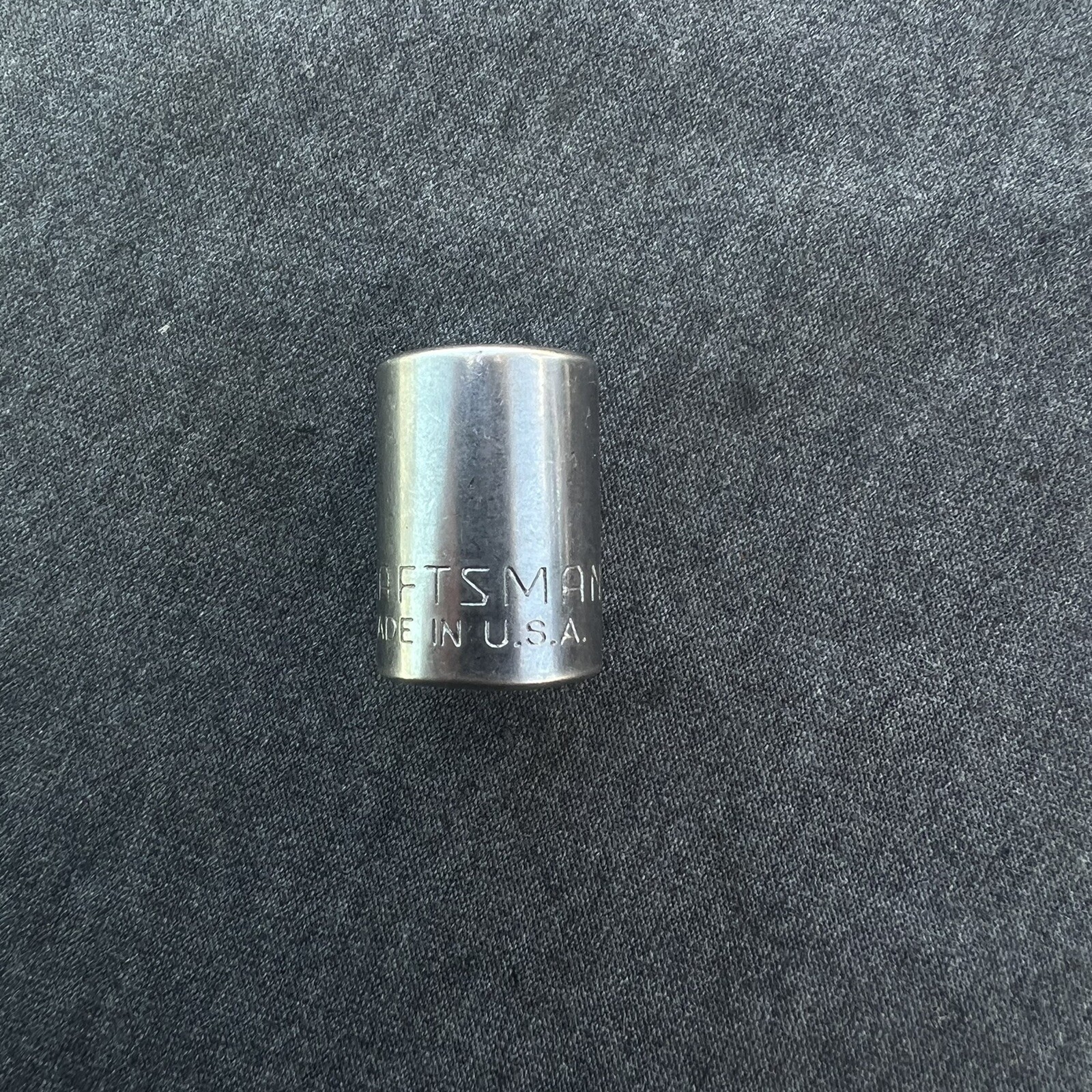 CRAFTSMAN 44332 7/16in. 3/8 Drive 12 Pt Standard Socket G2 Series USA 80 years a