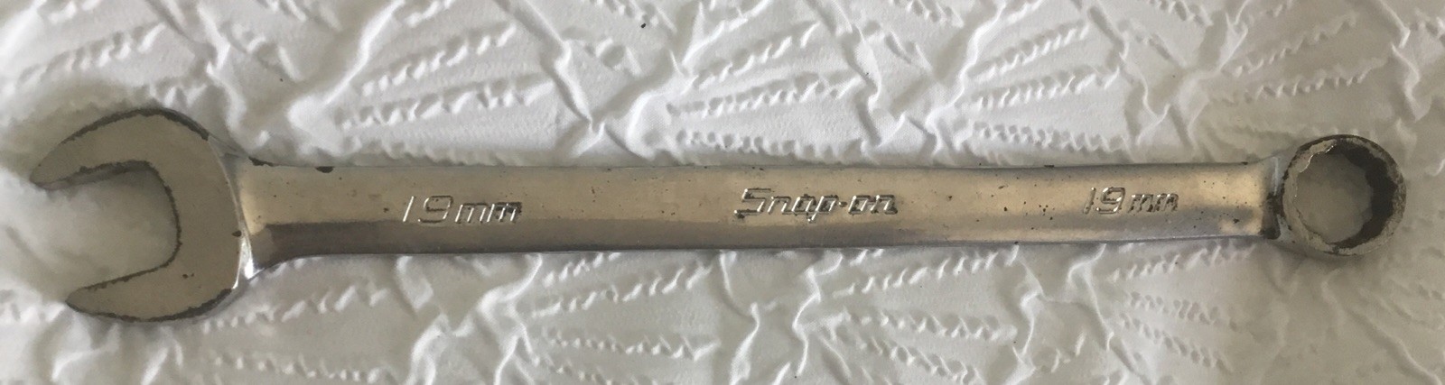 Snap-on 19mm Combination Wrench OEXM190B Metric Tool Flank Drive 12 Point USA EX