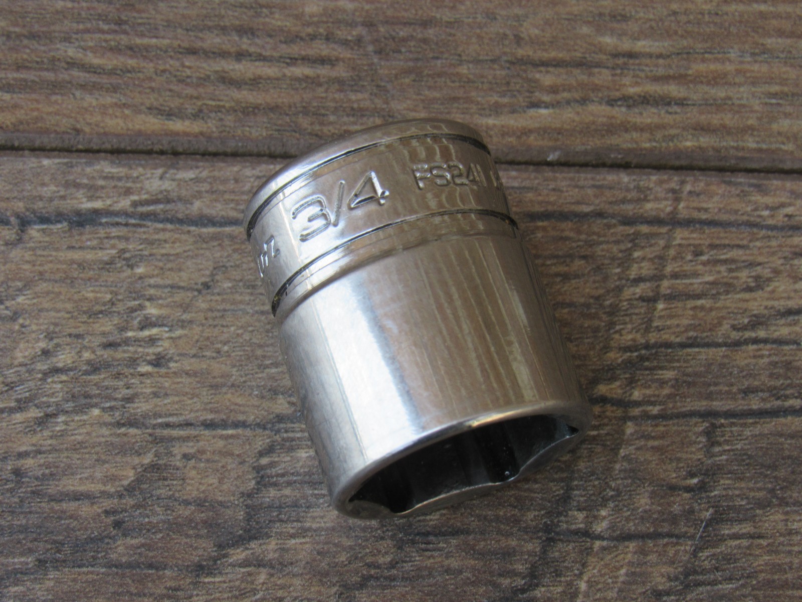 SNAP ON 3/4″ FS241 3/8″ DRIVE 6 POINT SHALLOW SAE SOCKET FS 241 3/4″ NEW LOGO