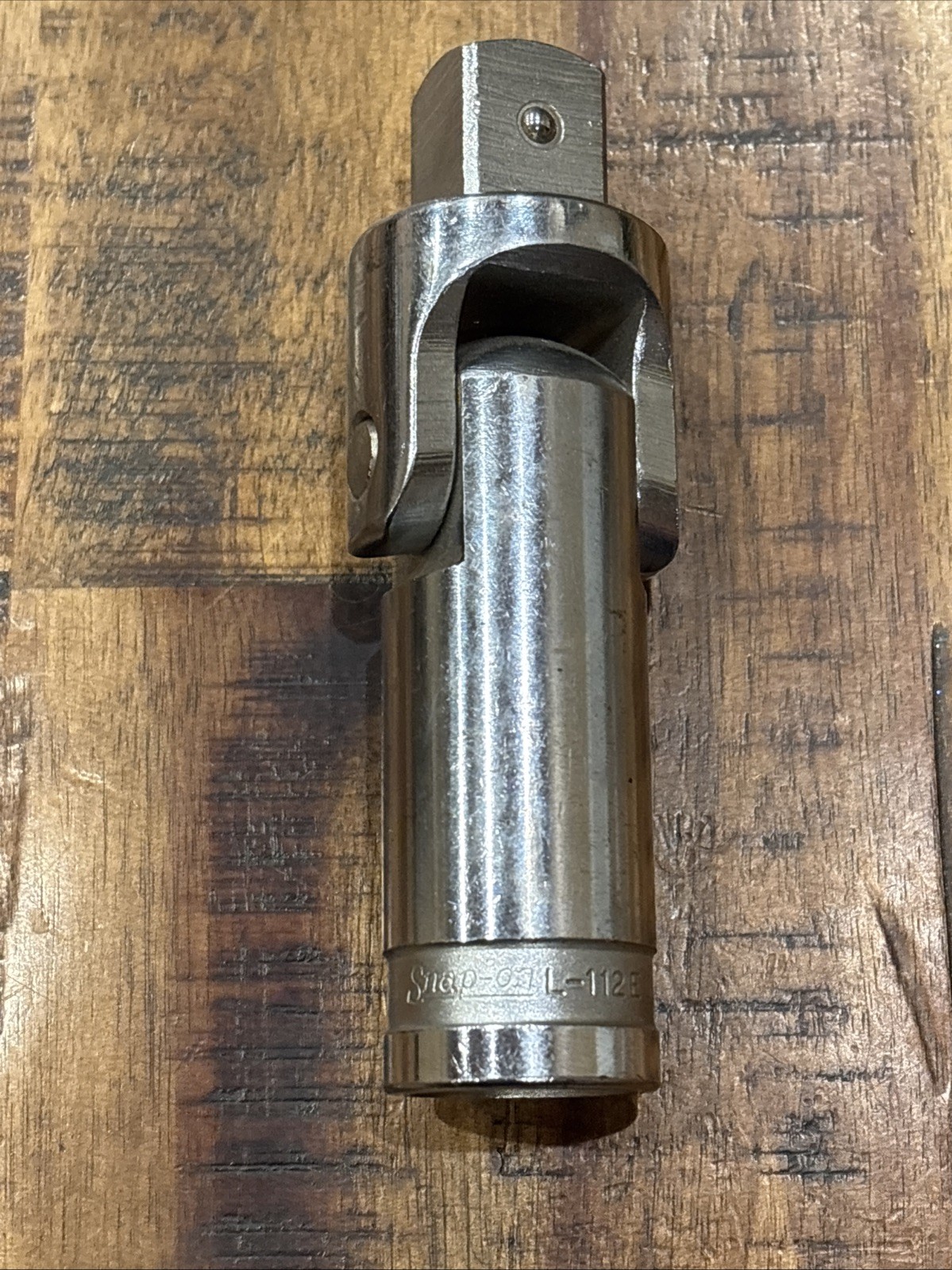Snap-On Tools L-112E 3/4″ Drive Breaker Bar Ratchet Adapter Swivel Flex Head USA