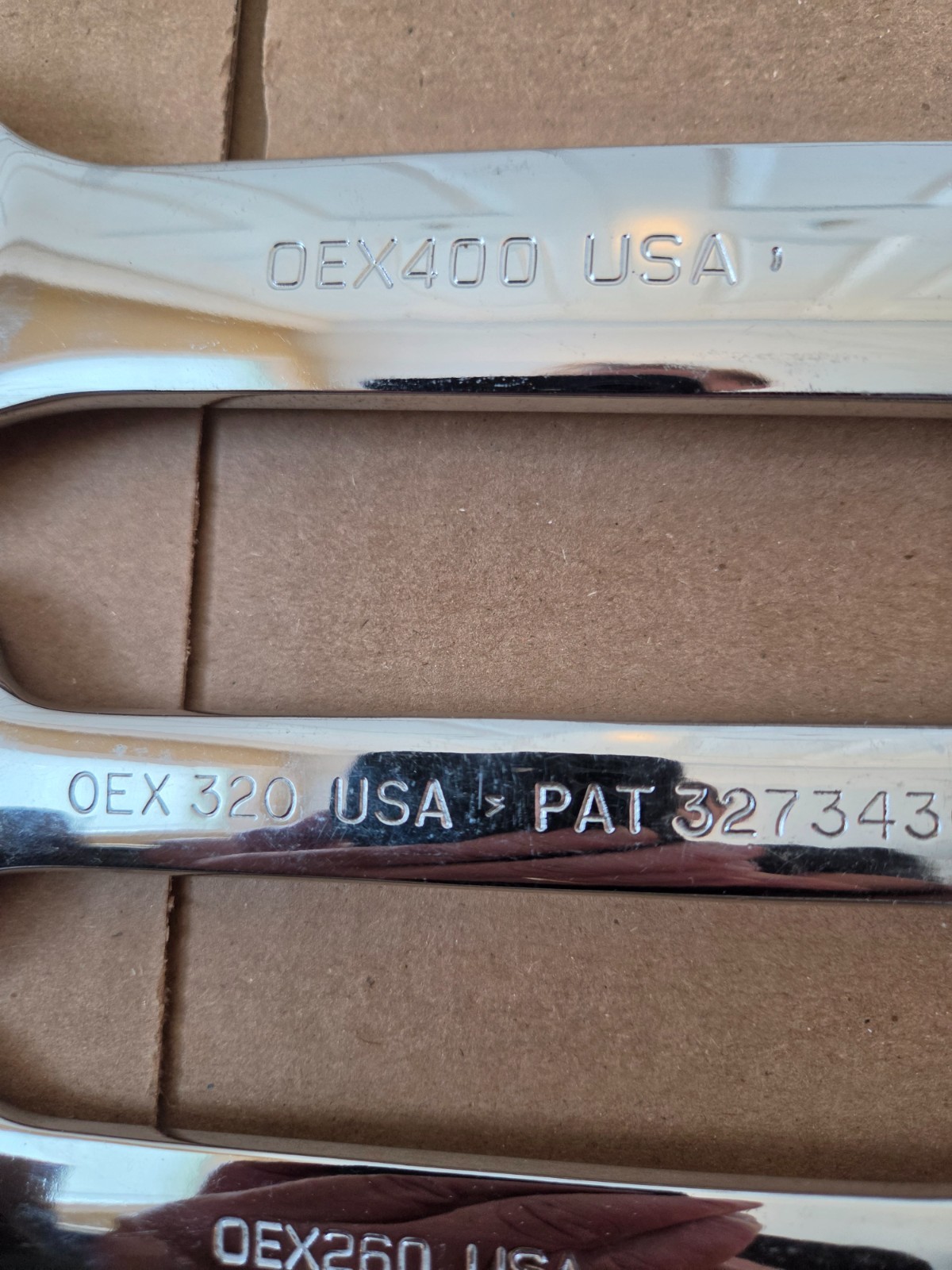 SNAP ON OEX WRENCH SET OEX400 OEX320 OEX260 OEX240 1 1/4- 1″-13/16-3/4 VERY NICE