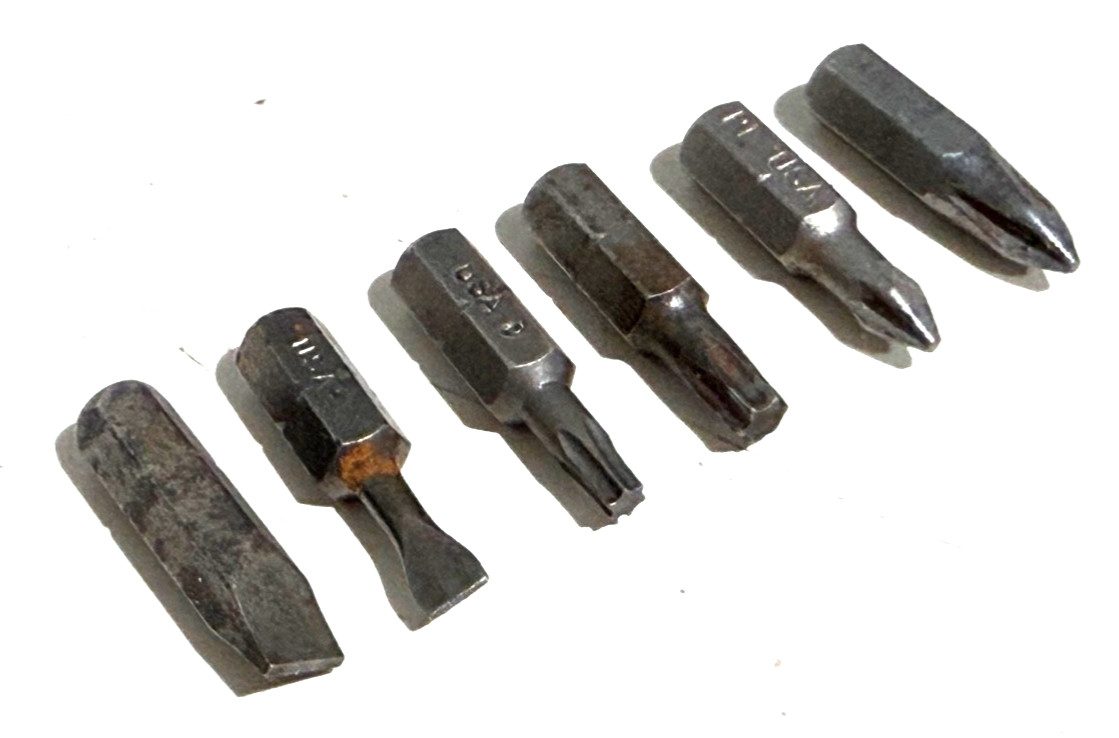 WILLIAMS TOOLS MAGNETIC RATCHETING SCREWDRIVER w/ BITS, WRS-1, USA