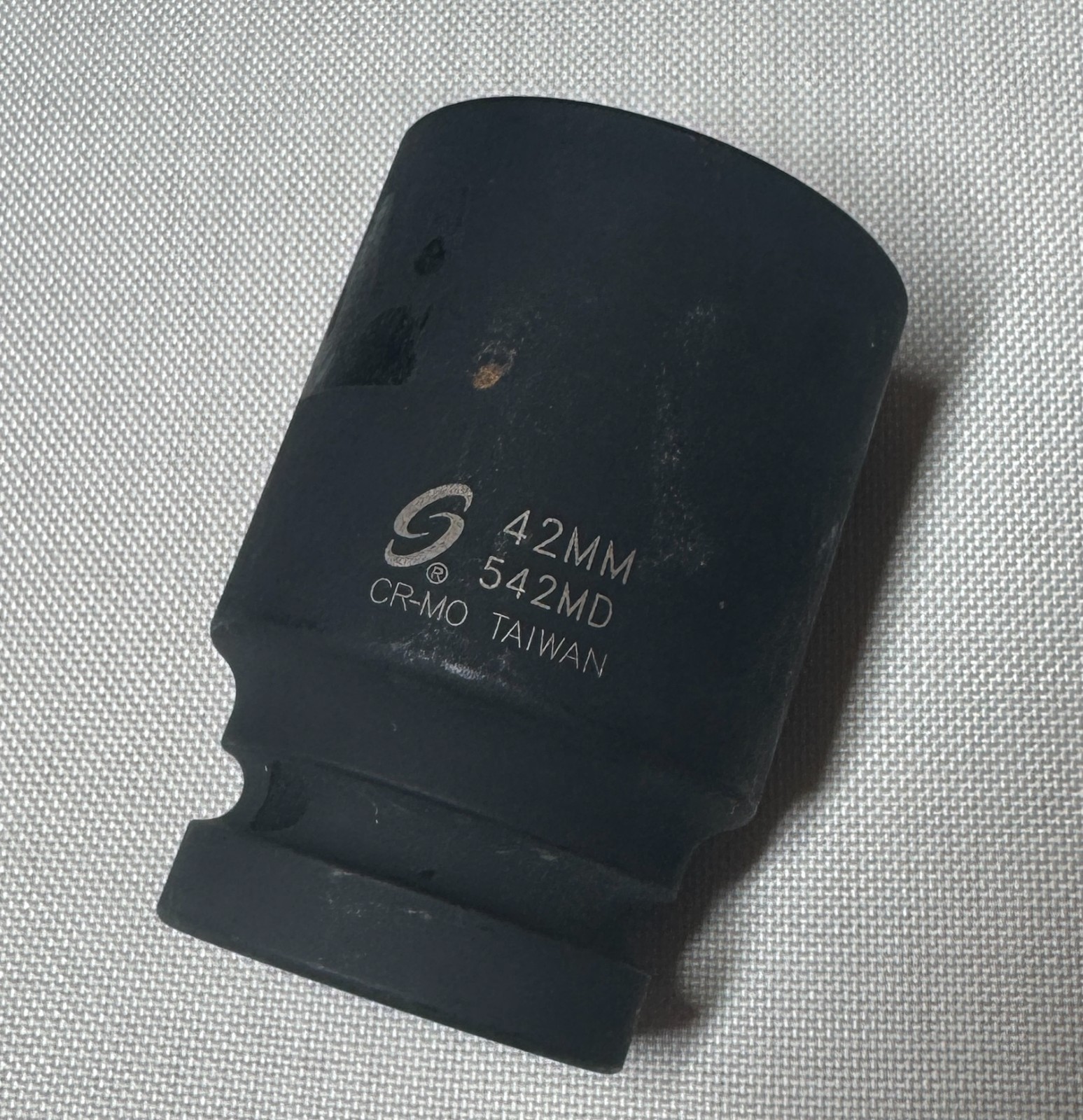 42mm Deep Impact Socket 1″ Drive CR-MO 6 Point Heavy Duty Metric Taiwan A0098
