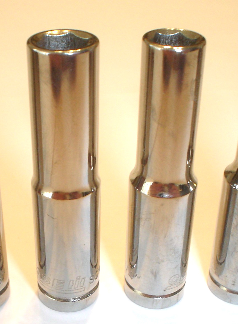 NOS Case IH 10-Pc 1/4″ Drive SAE 6-Point Deep Well Socket Set 3/16″-9/16″ Unused