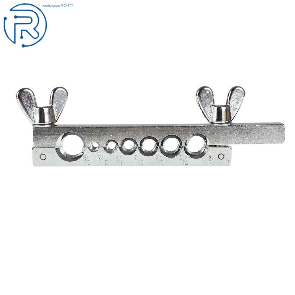 Brake Line Flaring Tool Kit with Mini Tubing Cutter – Single and Double Flare